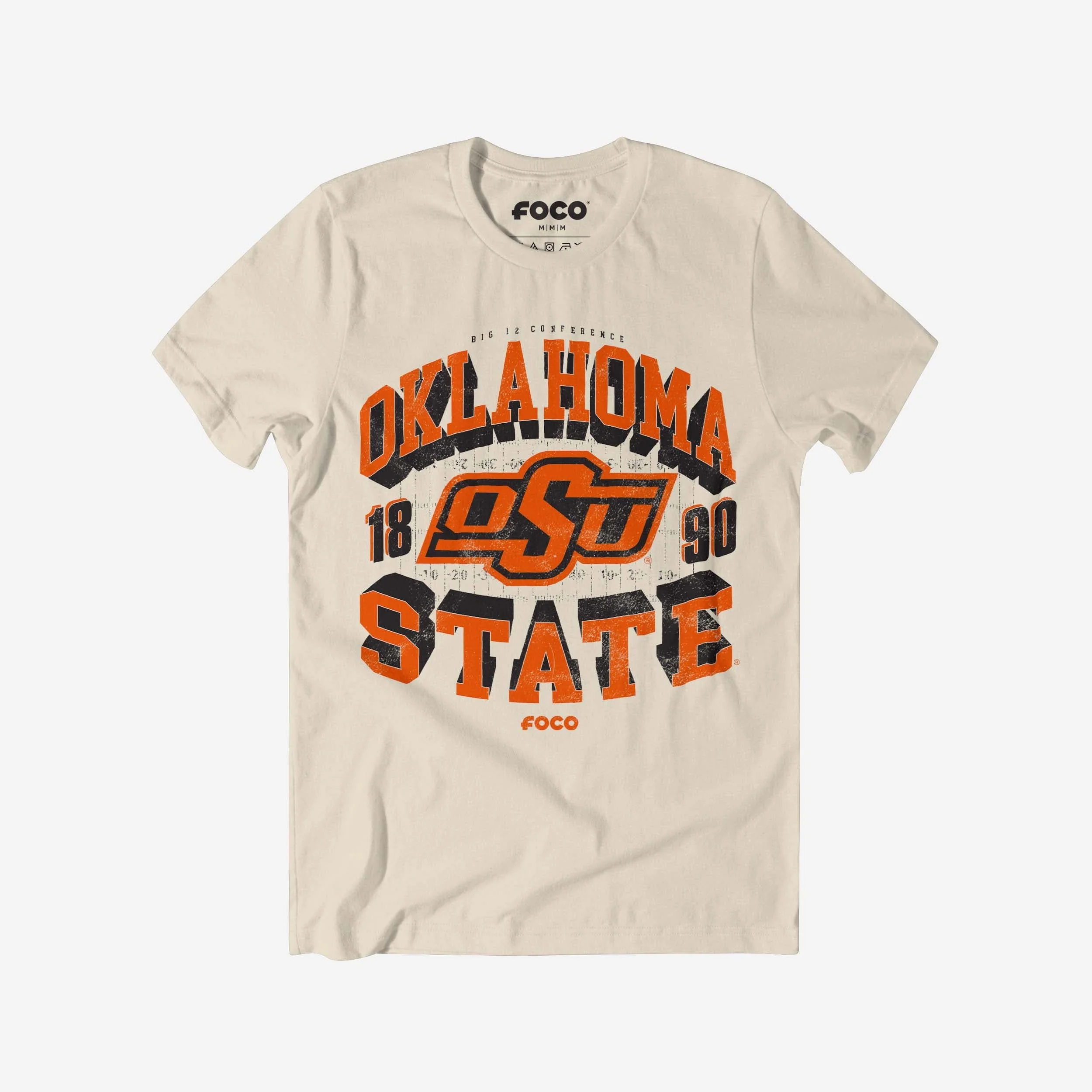 Oklahoma State Cowboys Field Arched Wordmark T-Shirt