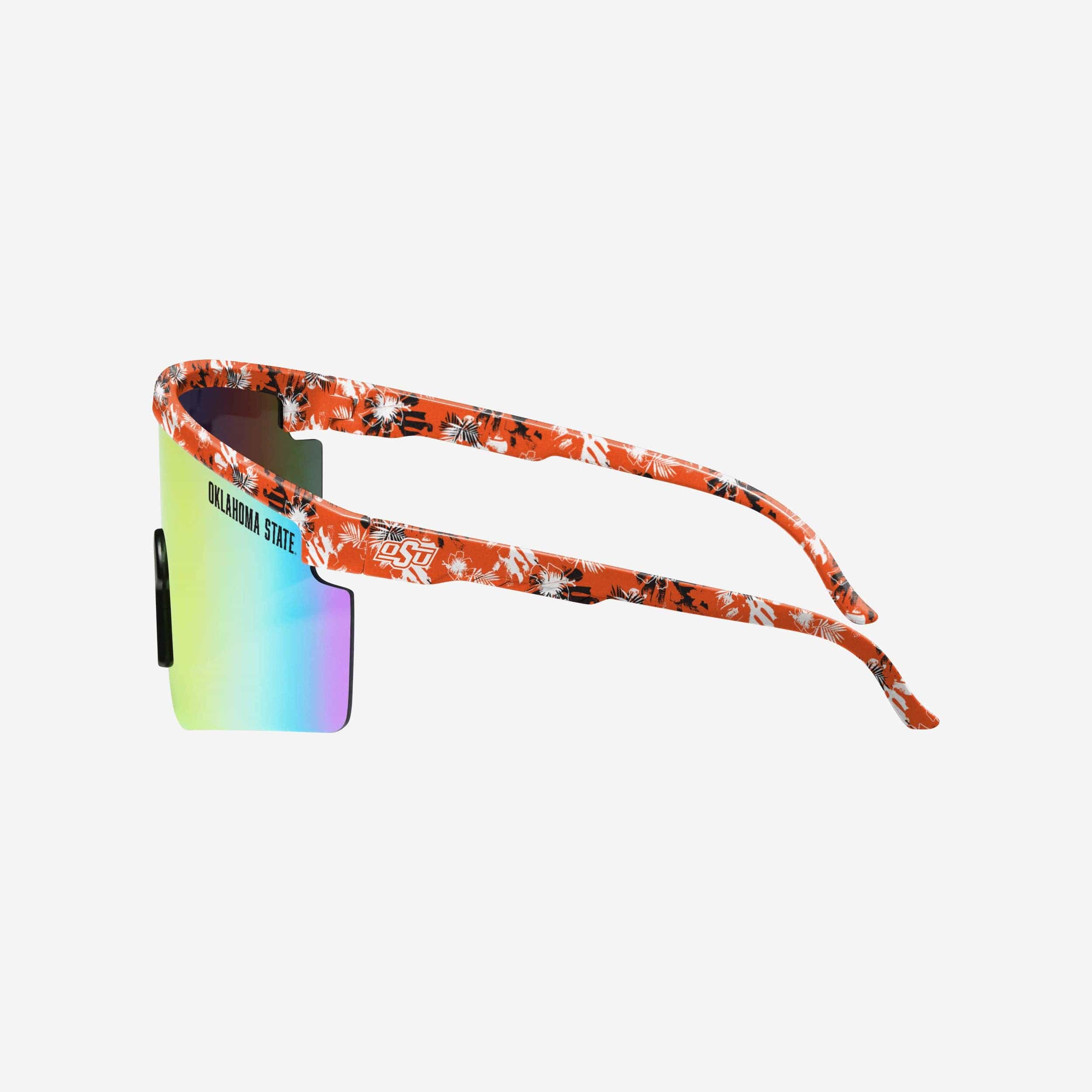 Oklahoma State Cowboys Floral Large Frame Sunglasses - Image 3