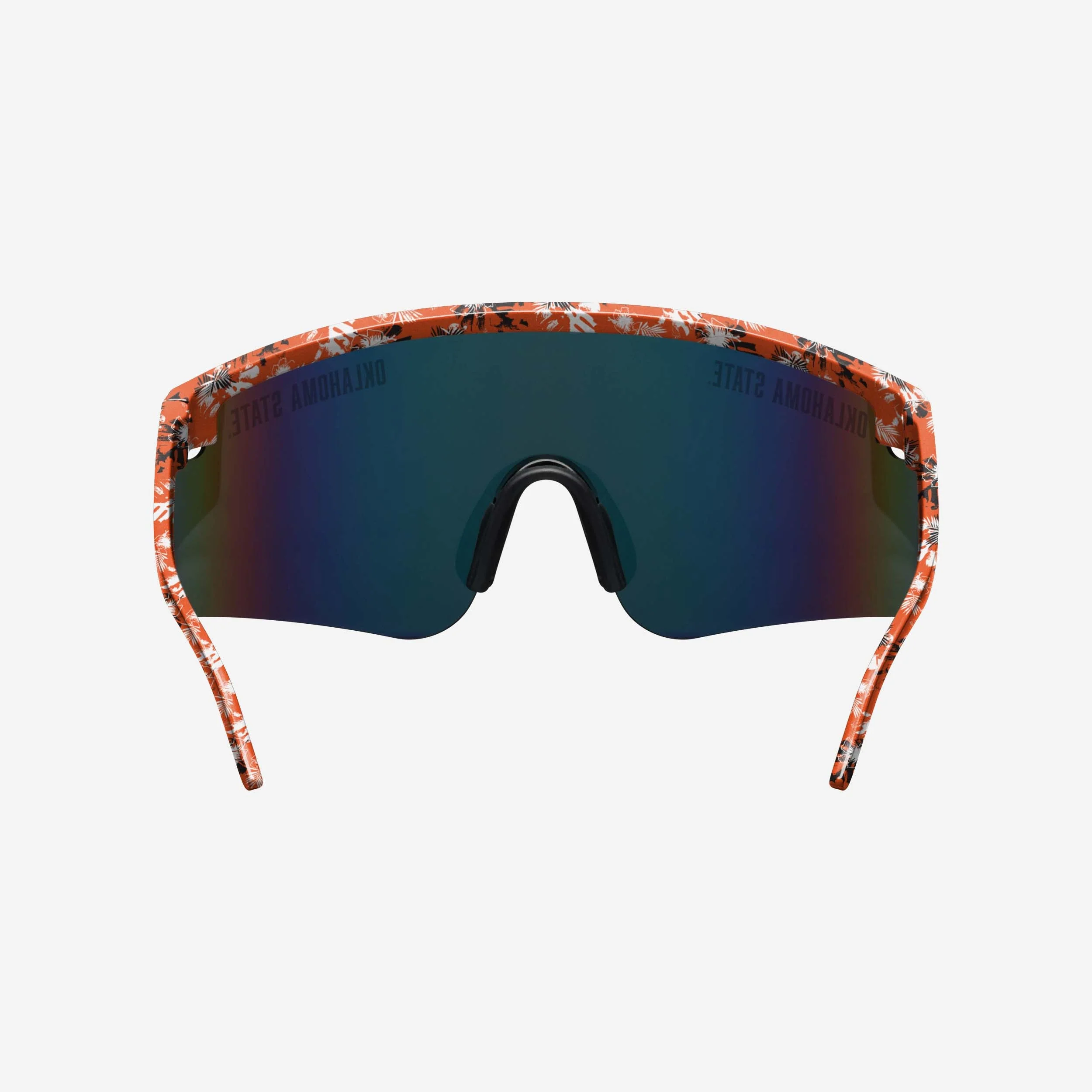 Oklahoma State Cowboys Floral Large Frame Sunglasses - Image 5