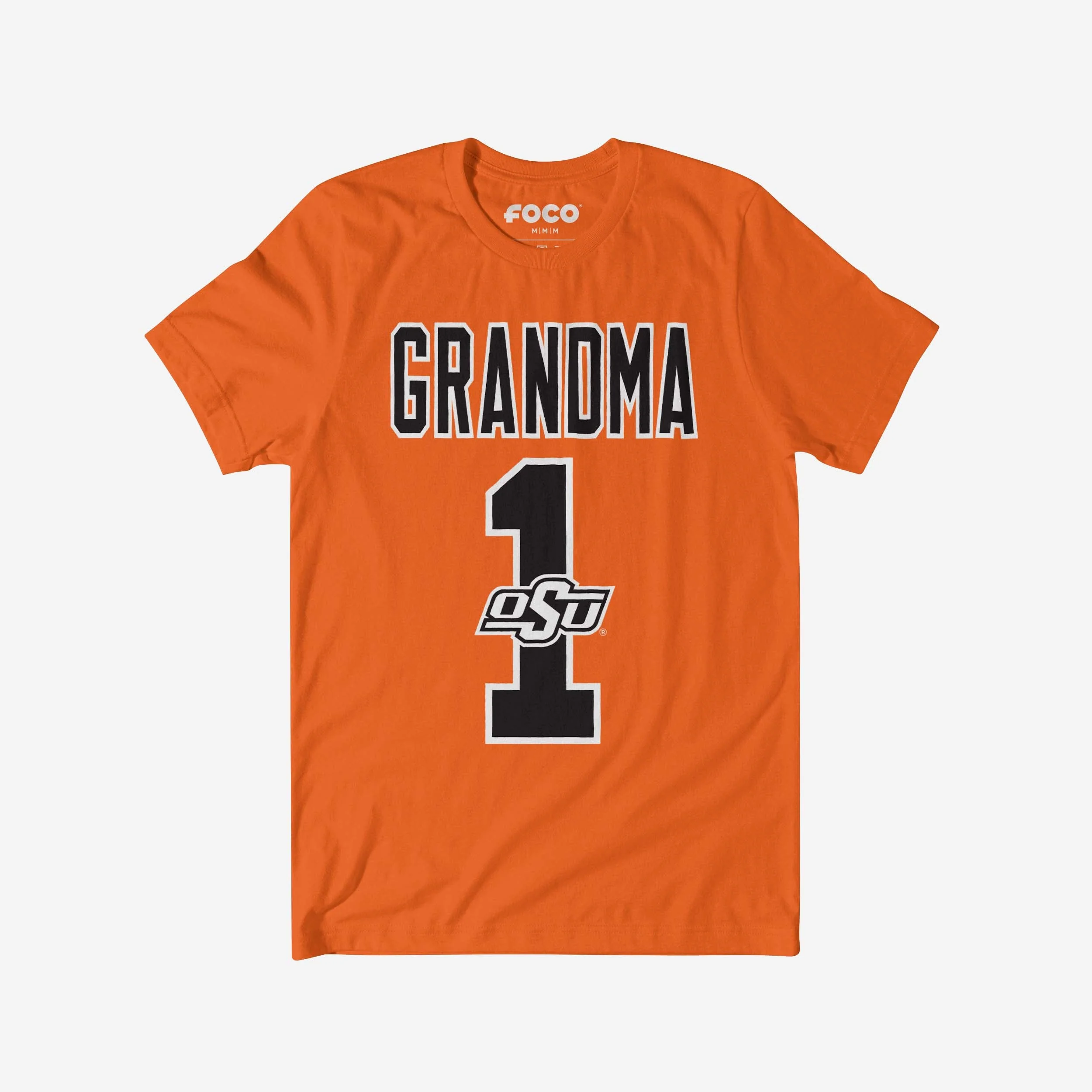 Oklahoma State Cowboys Number 1 Grandma T-Shirt