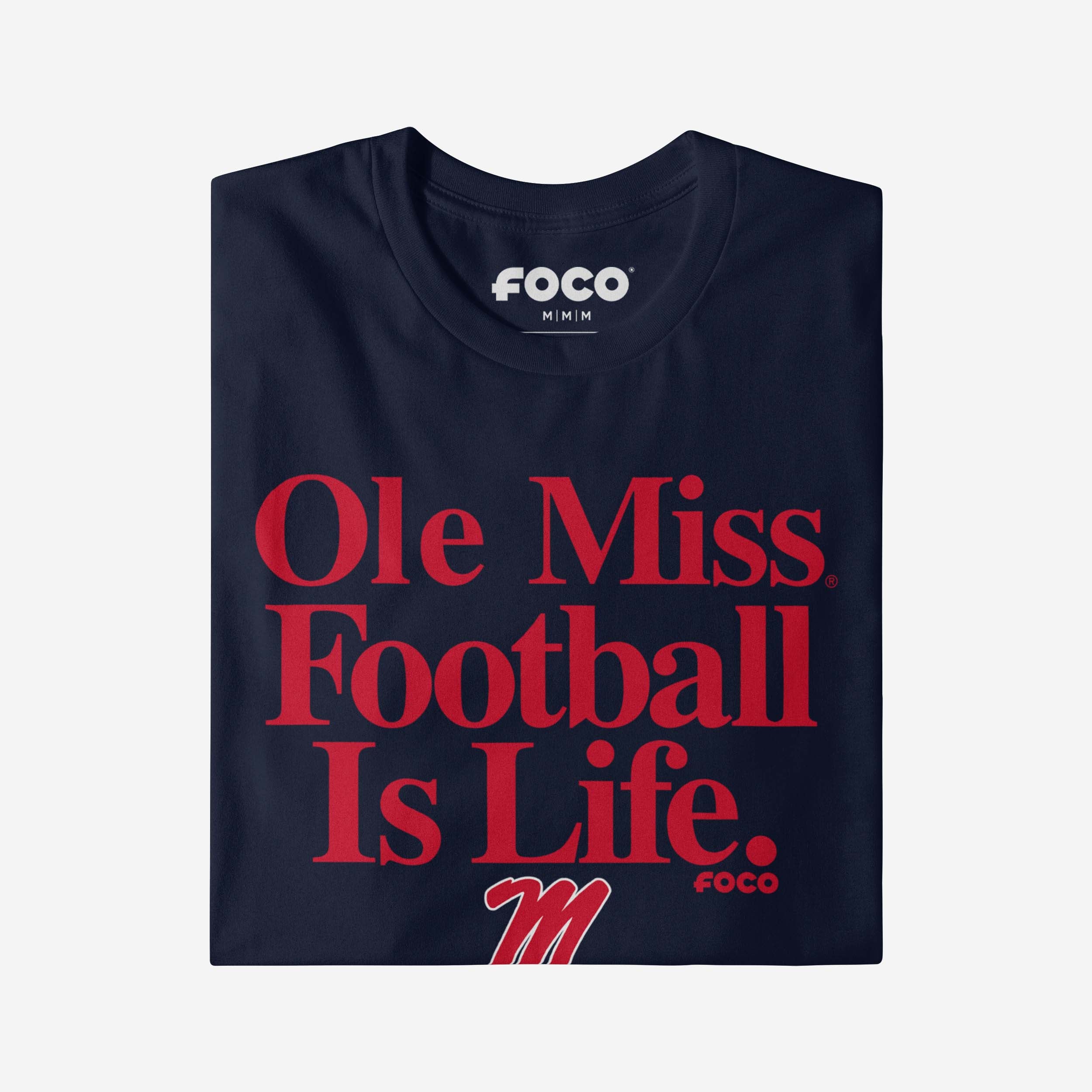 Ole Miss Rebels Football is Life T-Shirt - Image 4