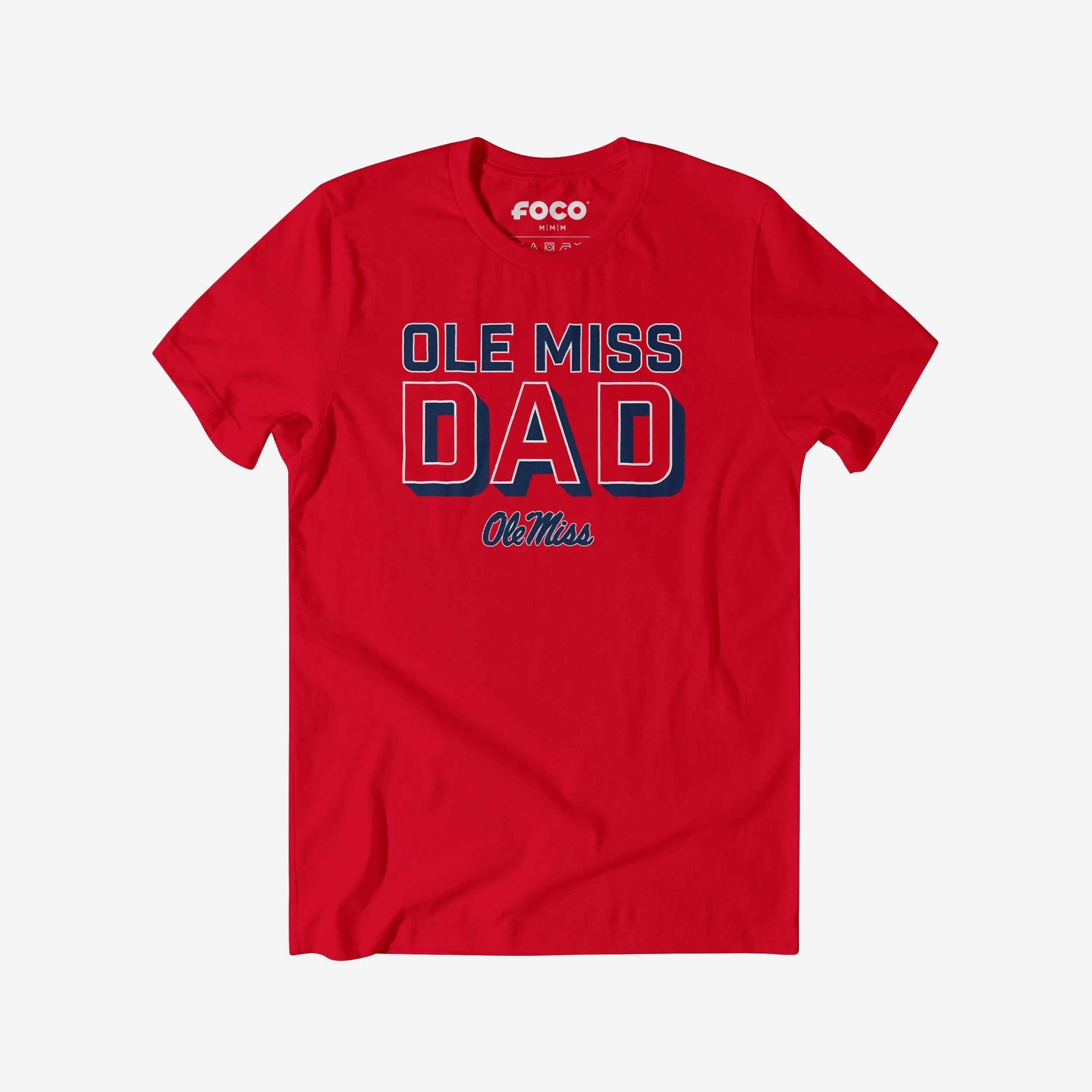 Ole Miss Rebels Team Dad T-Shirt