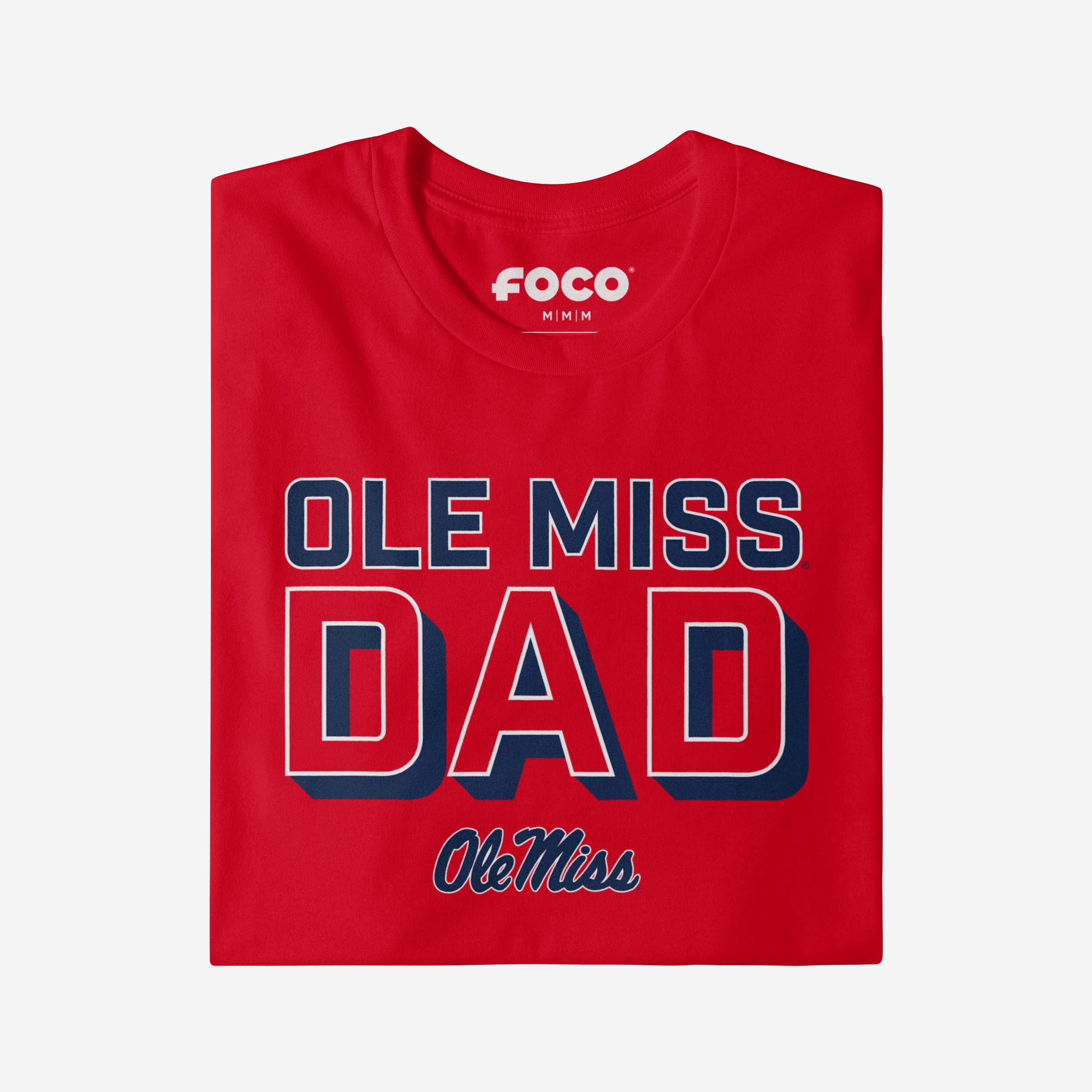 Ole Miss Rebels Team Dad T-Shirt - Image 4