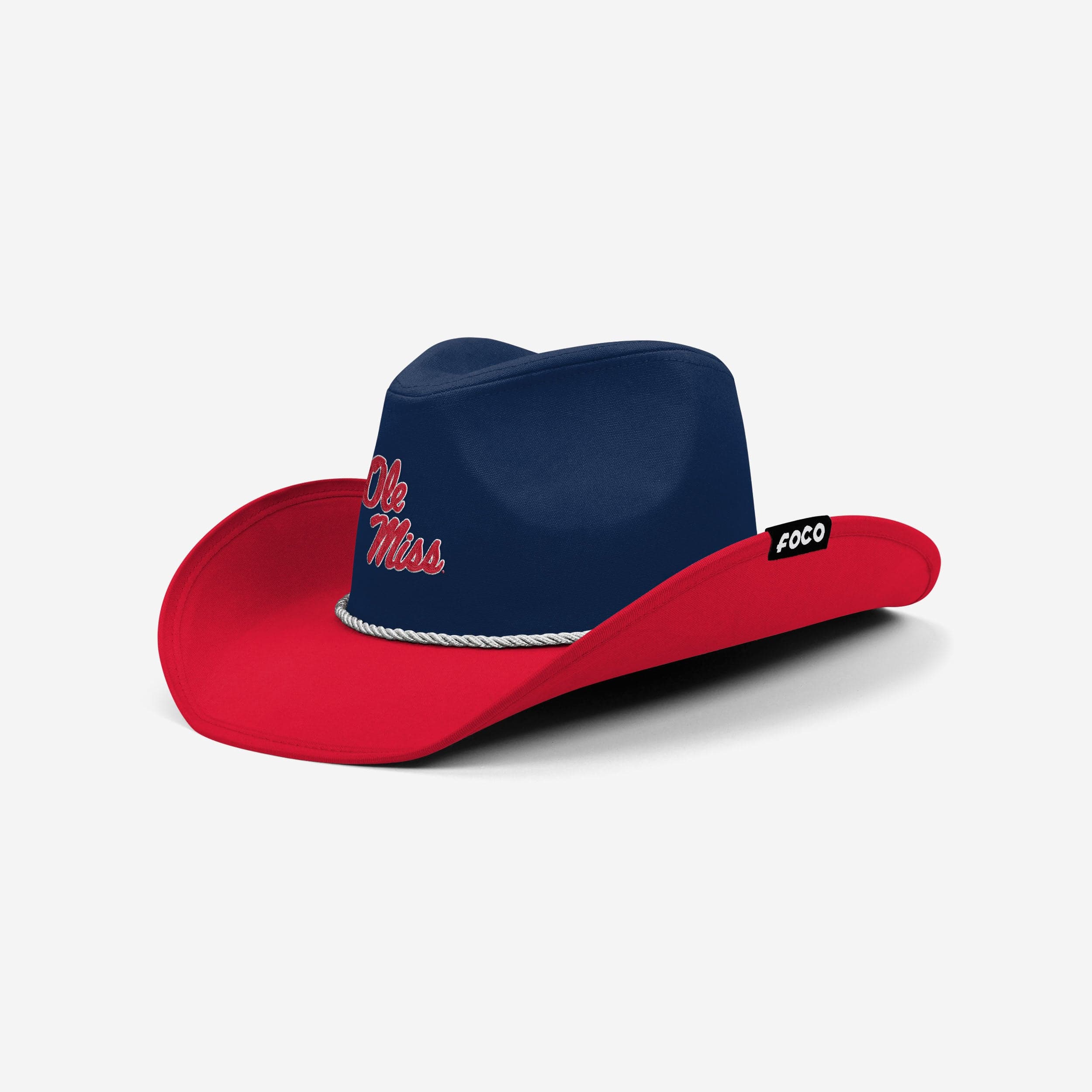 Ole Miss Rebels Two Tone Cowboy Hat