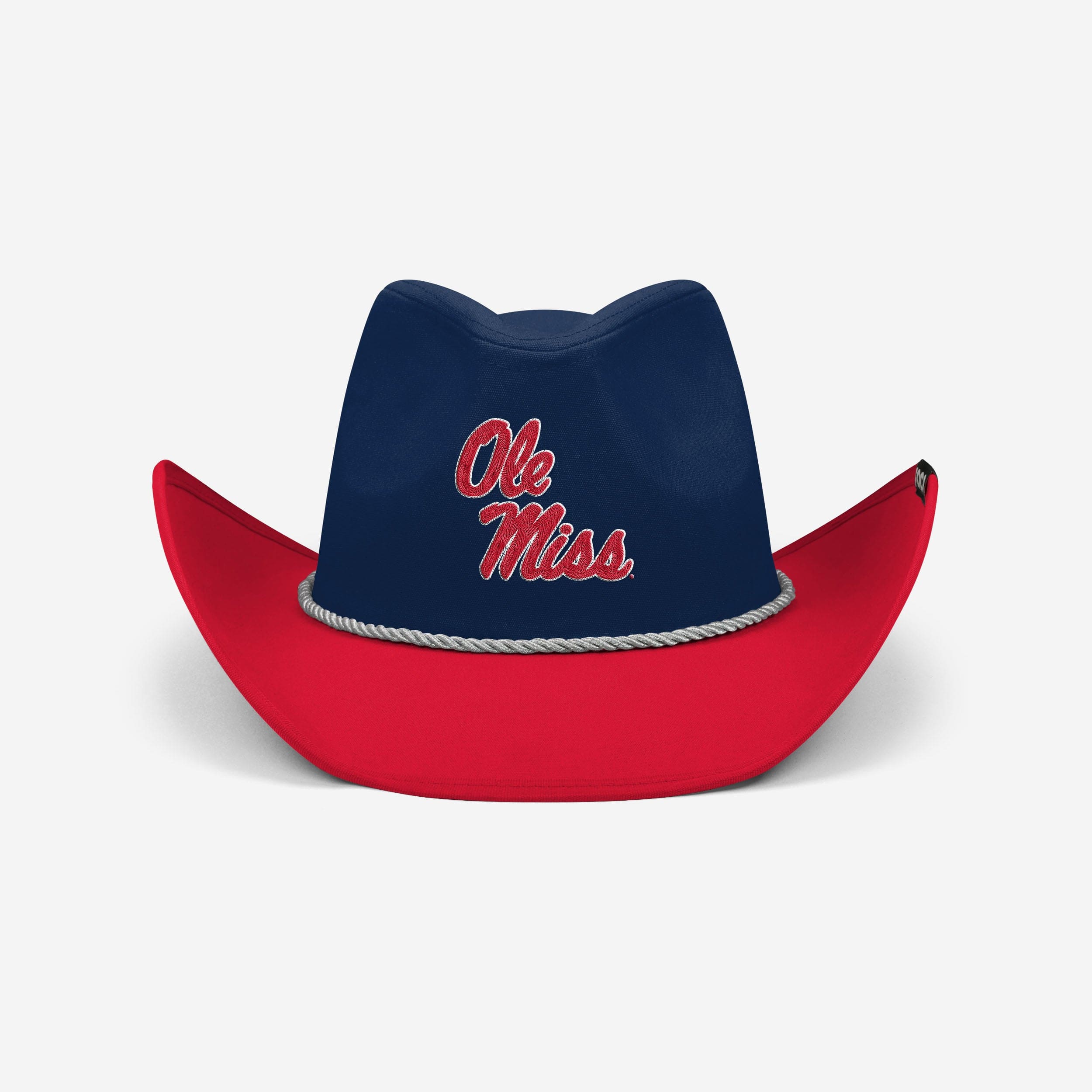 Ole Miss Rebels Two Tone Cowboy Hat - Image 3