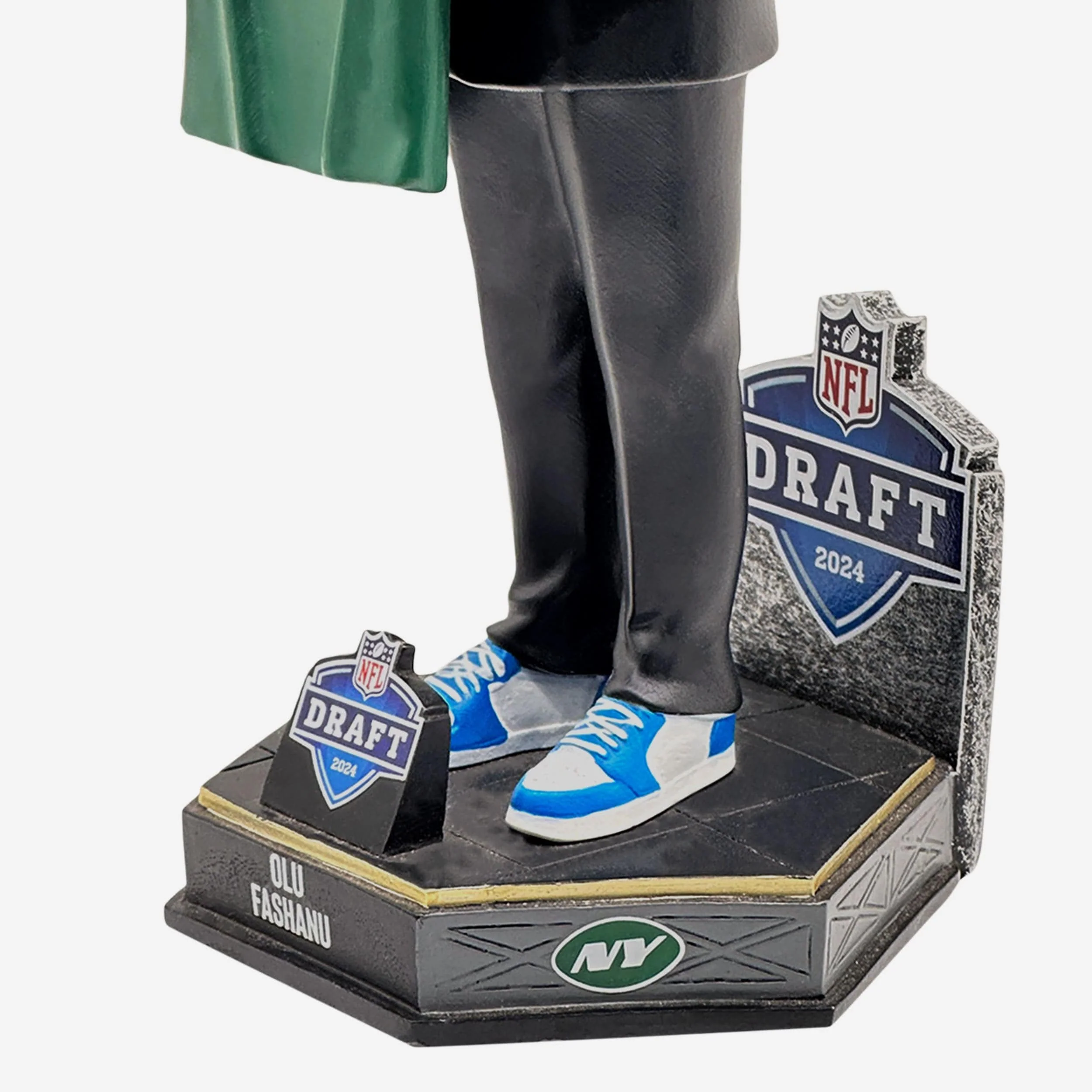 Olumuyiwa Fashanu New York Jets 2024 Draft Pick Bobblehead - Image 3