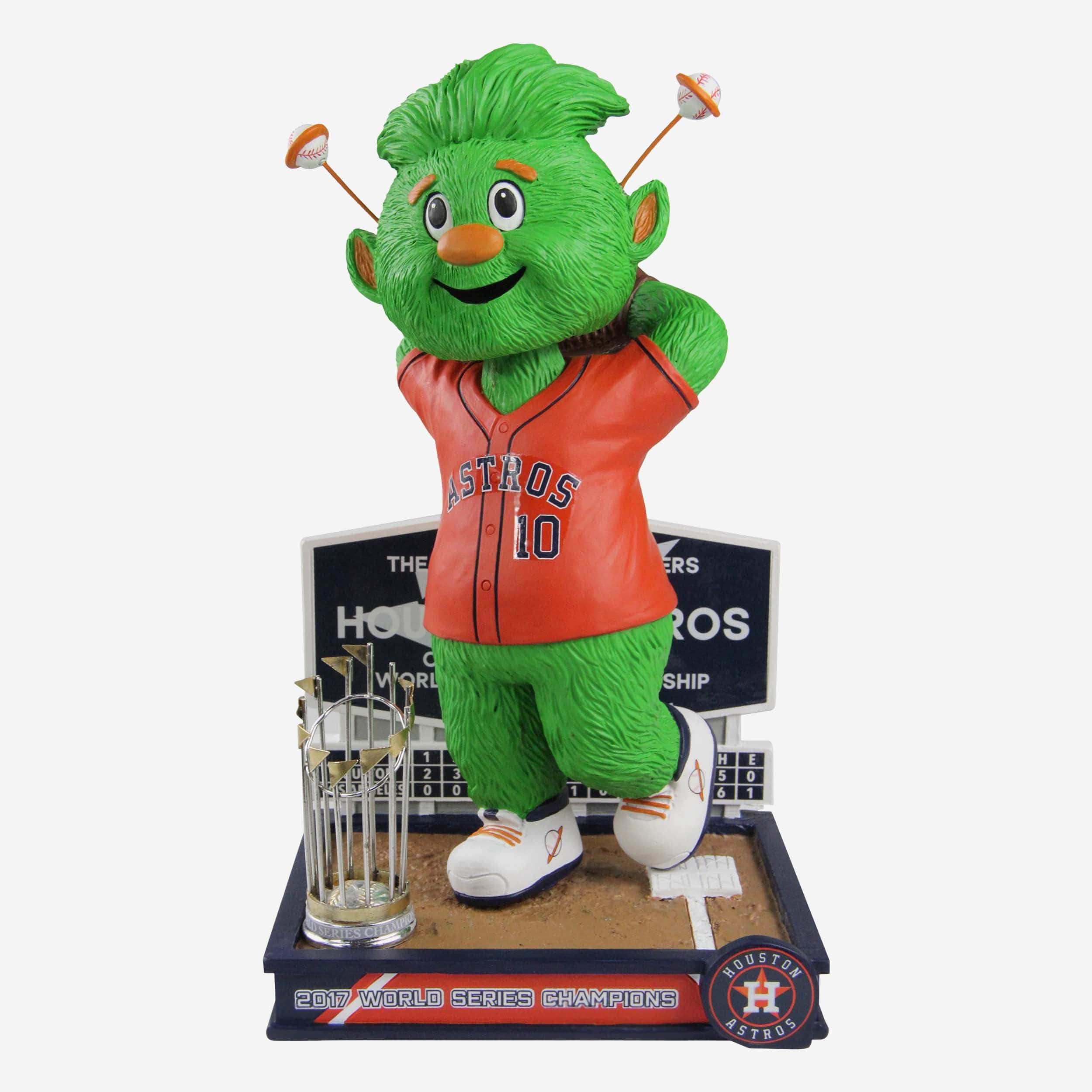 Orbit Houston Astros 2017 World Series Champions Mascot Bobblehead