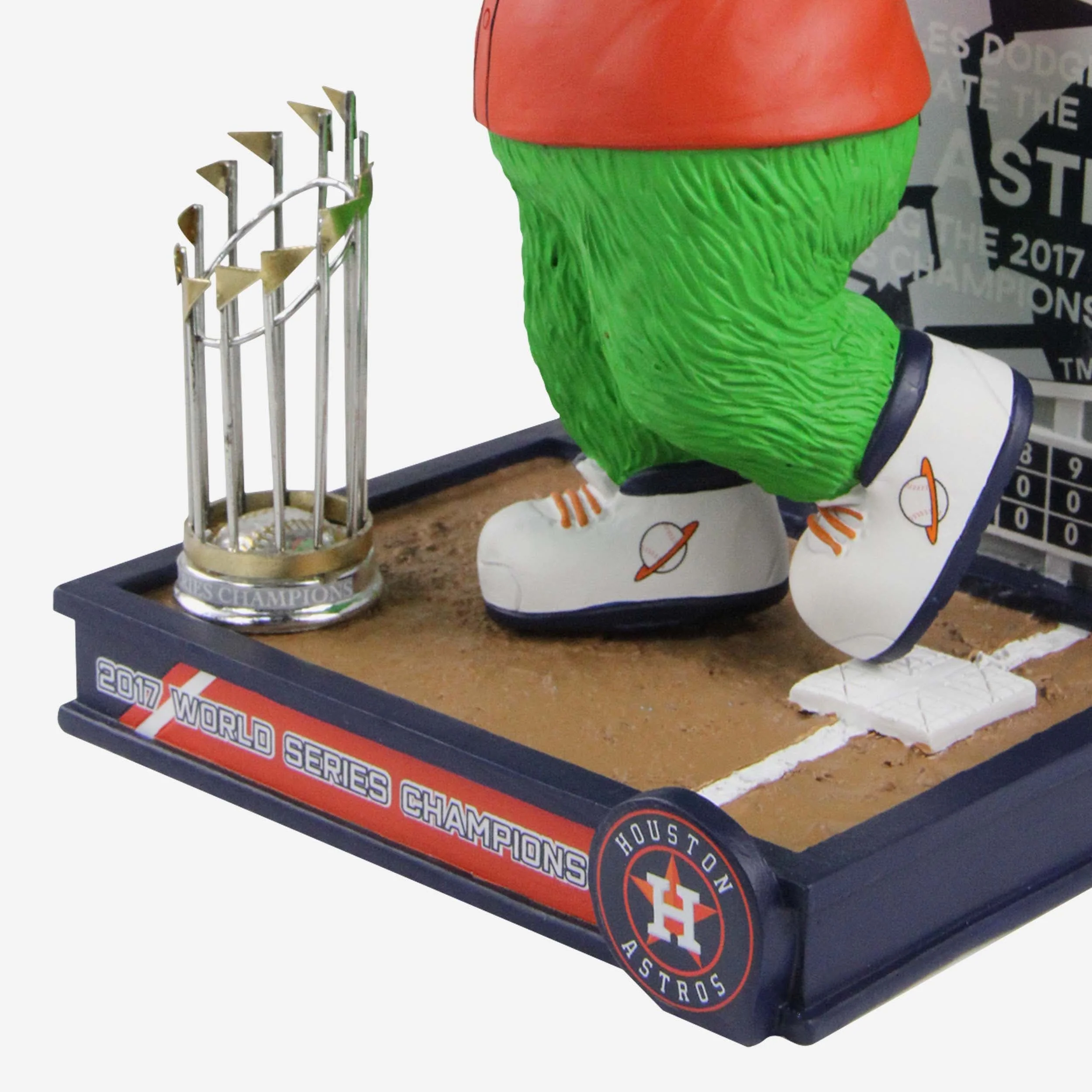 Orbit Houston Astros 2017 World Series Champions Mascot Bobblehead - Image 3