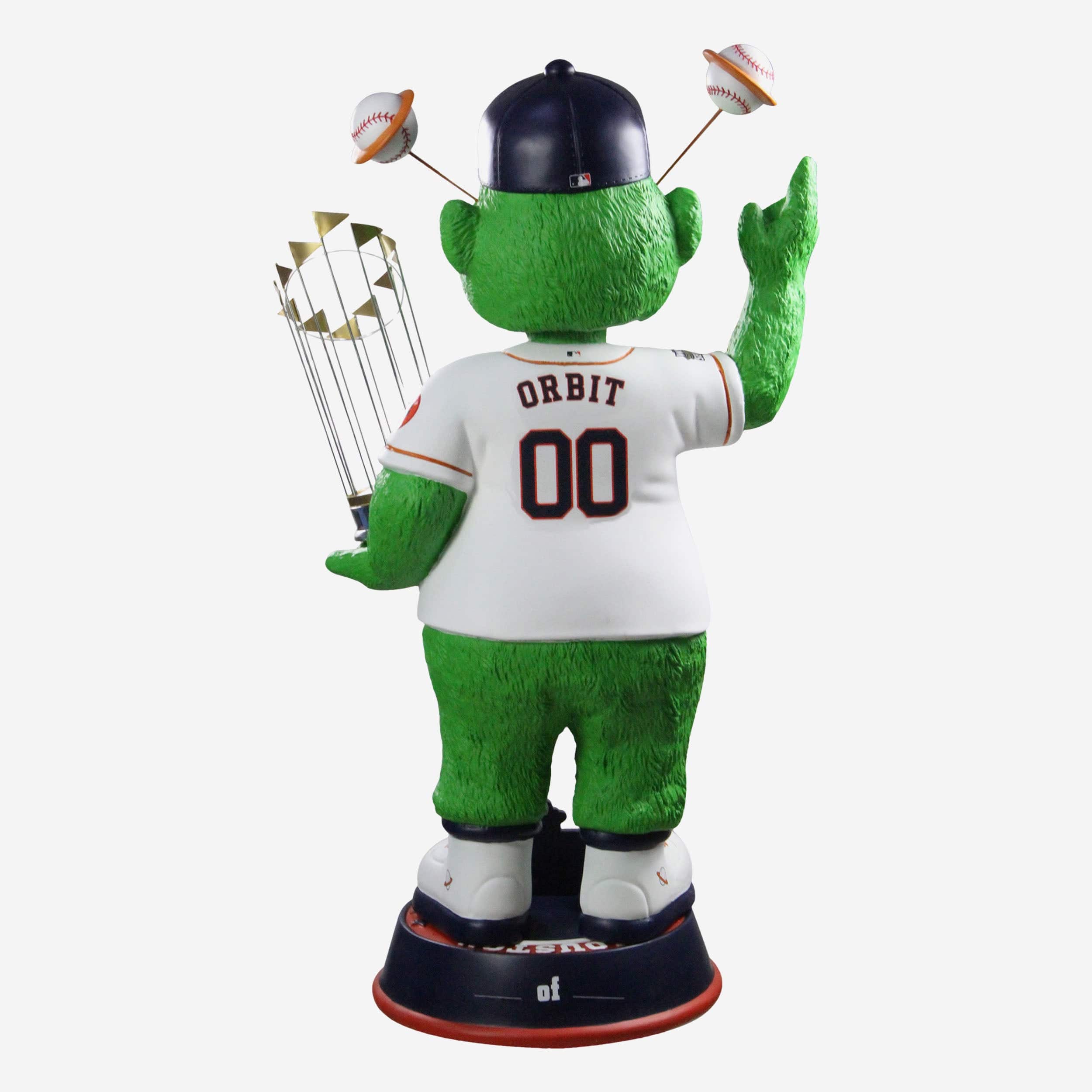 Orbit Houston Astros 2022 World Series Champions 3 Ft Mascot Bobblehead - Image 3