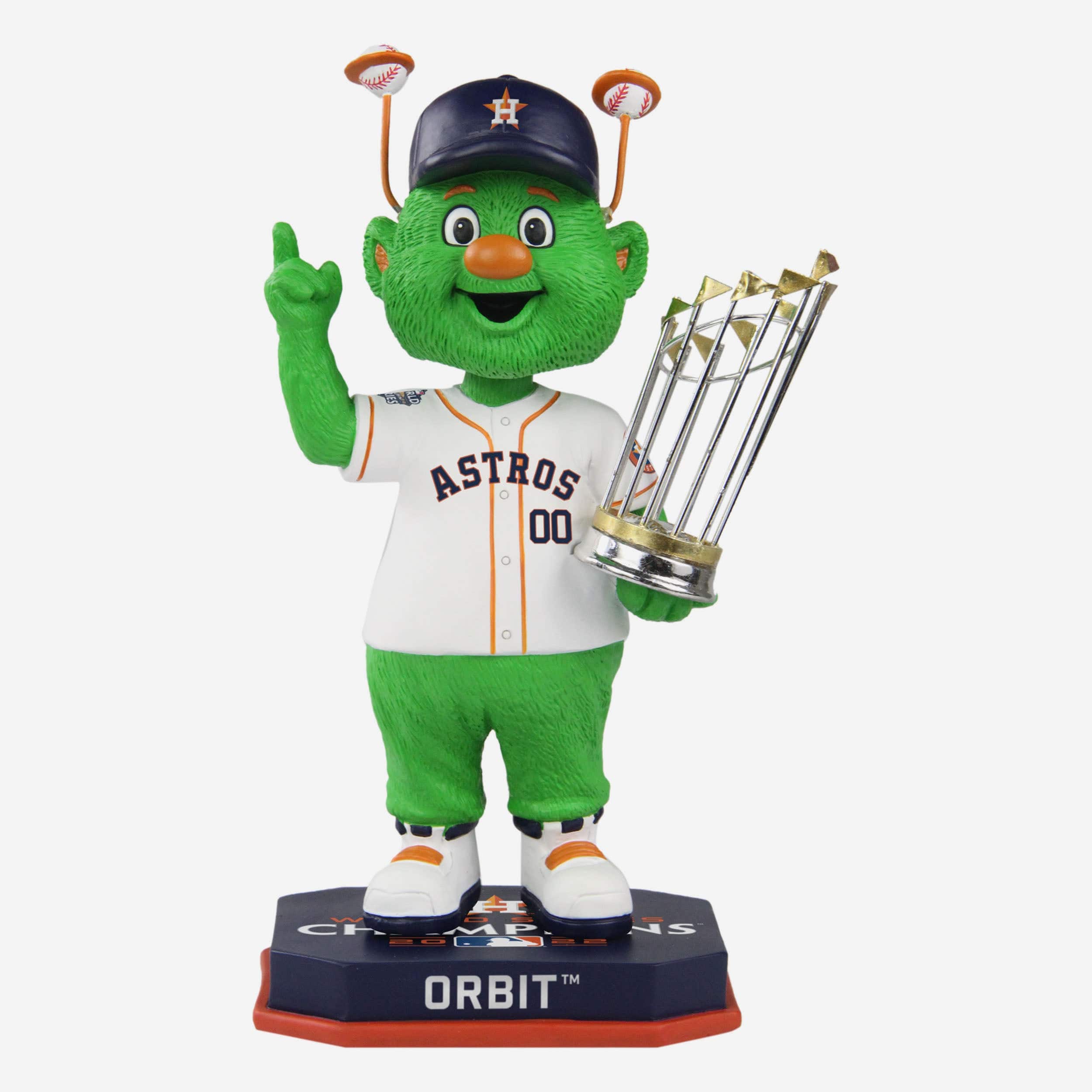 Orbit Houston Astros 2022 World Series Champions Mascot Bobblehead