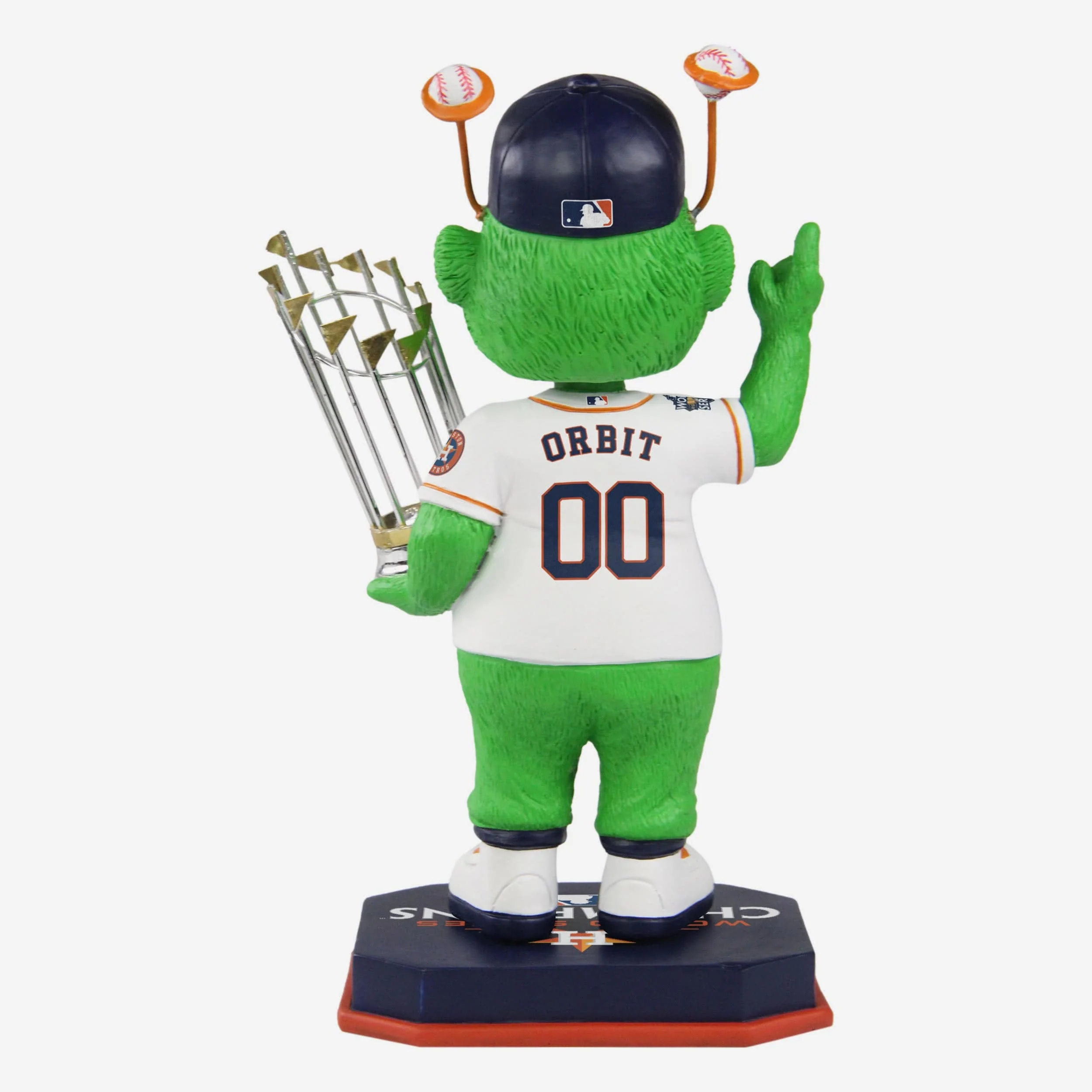 Orbit Houston Astros 2022 World Series Champions Mascot Bobblehead - Image 2
