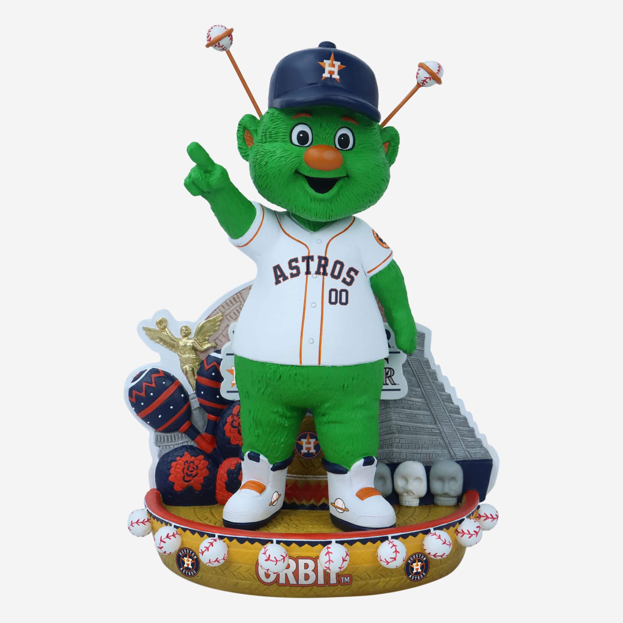 Orbit Houston Astros 2024 Mexico City Series Mascot Bobblehead