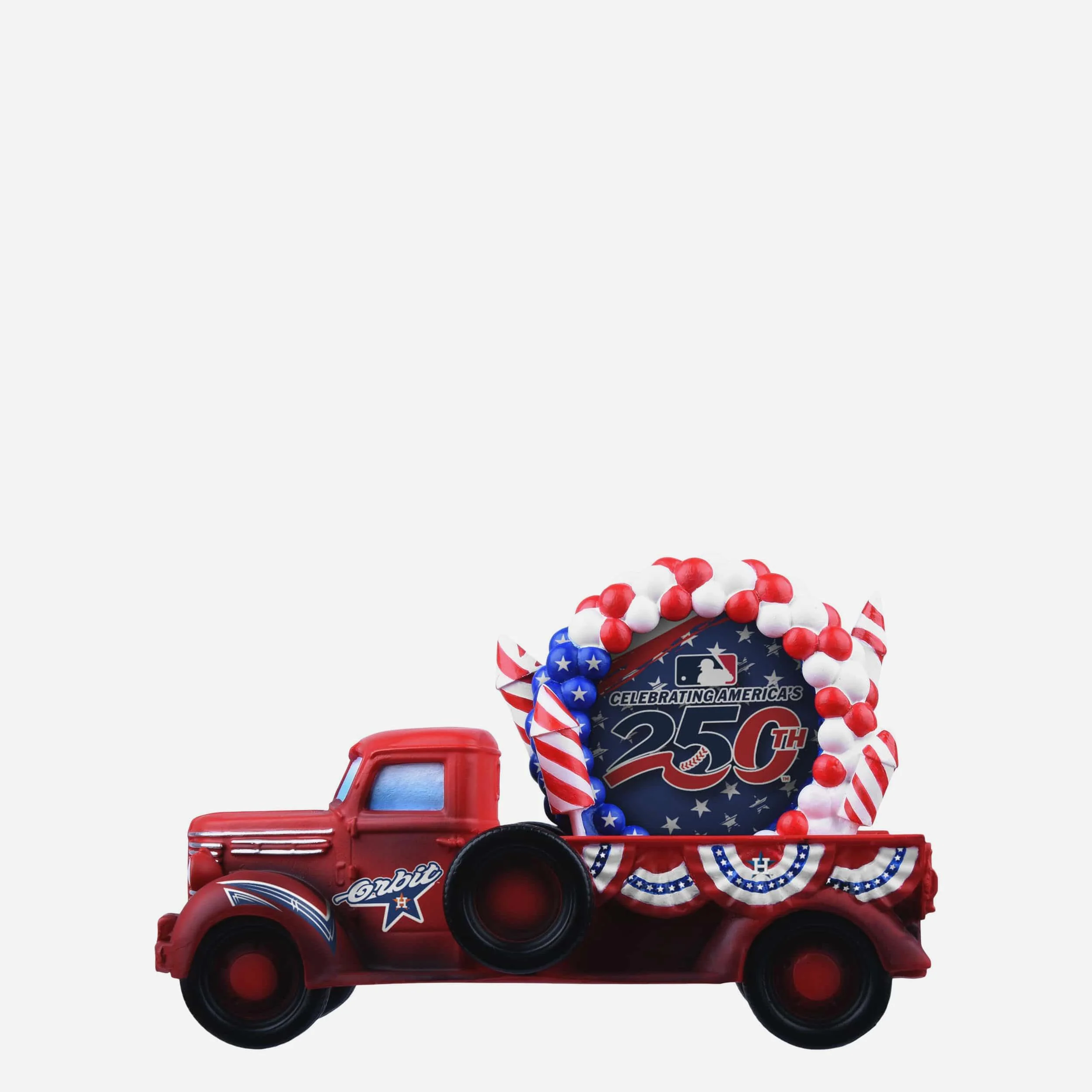 Orbit Houston Astros America's 250th Anniversary Parade Float Mascot Bobblehead - Image 4