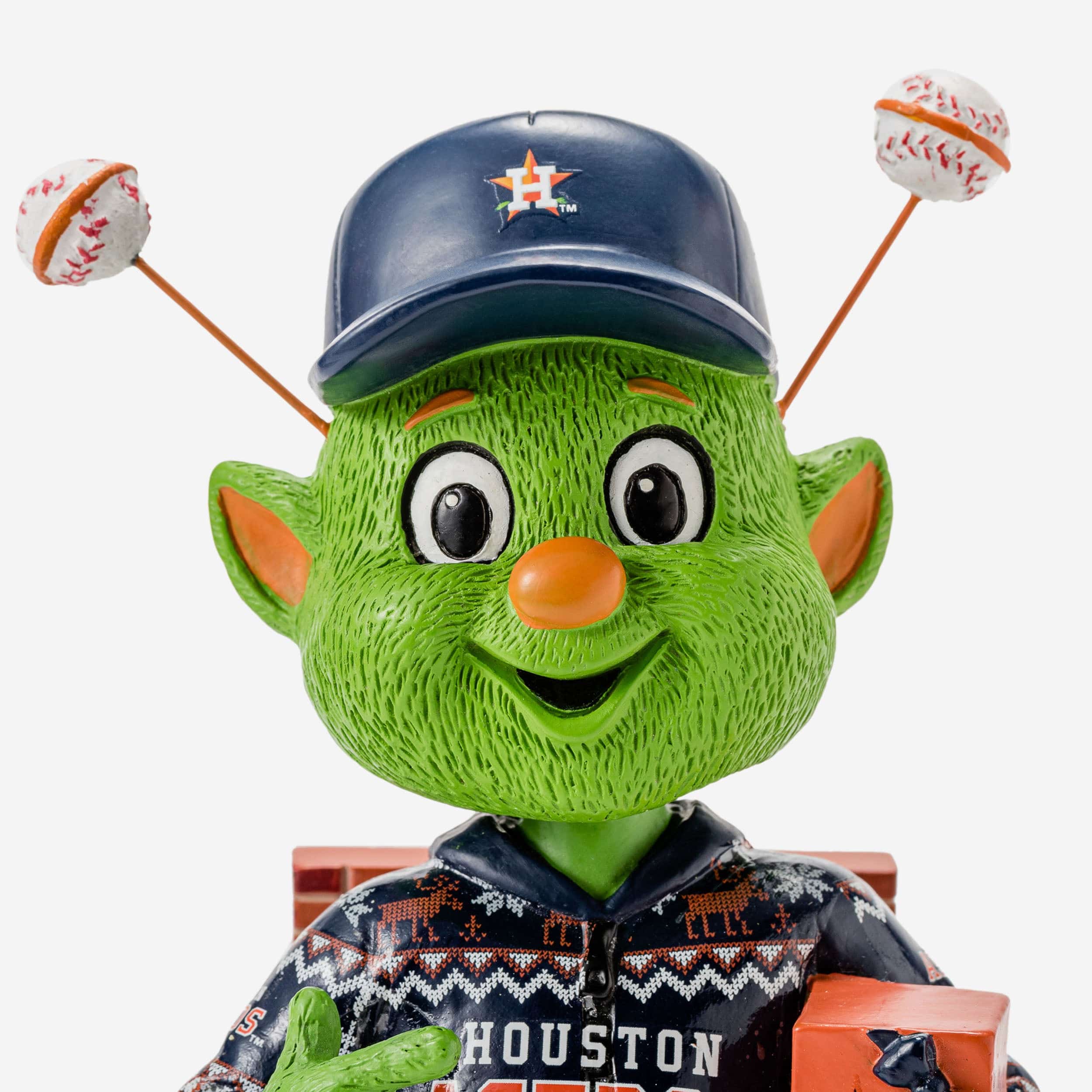 Orbit Houston Astros Holiday Mascot Bobblehead - Image 2