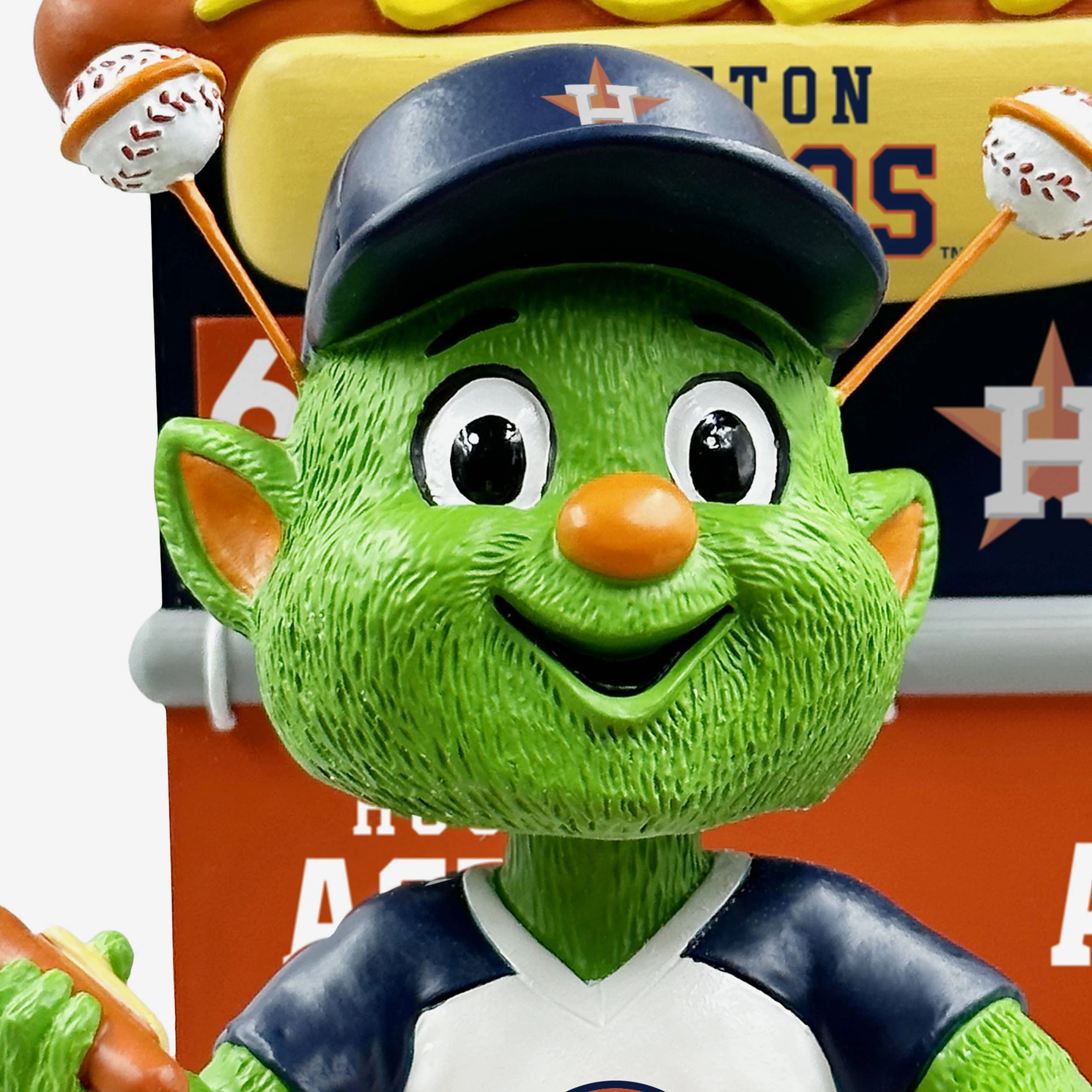 Orbit Houston Astros Hot Dog Eating Contest Mascot Bobblehead - Image 2