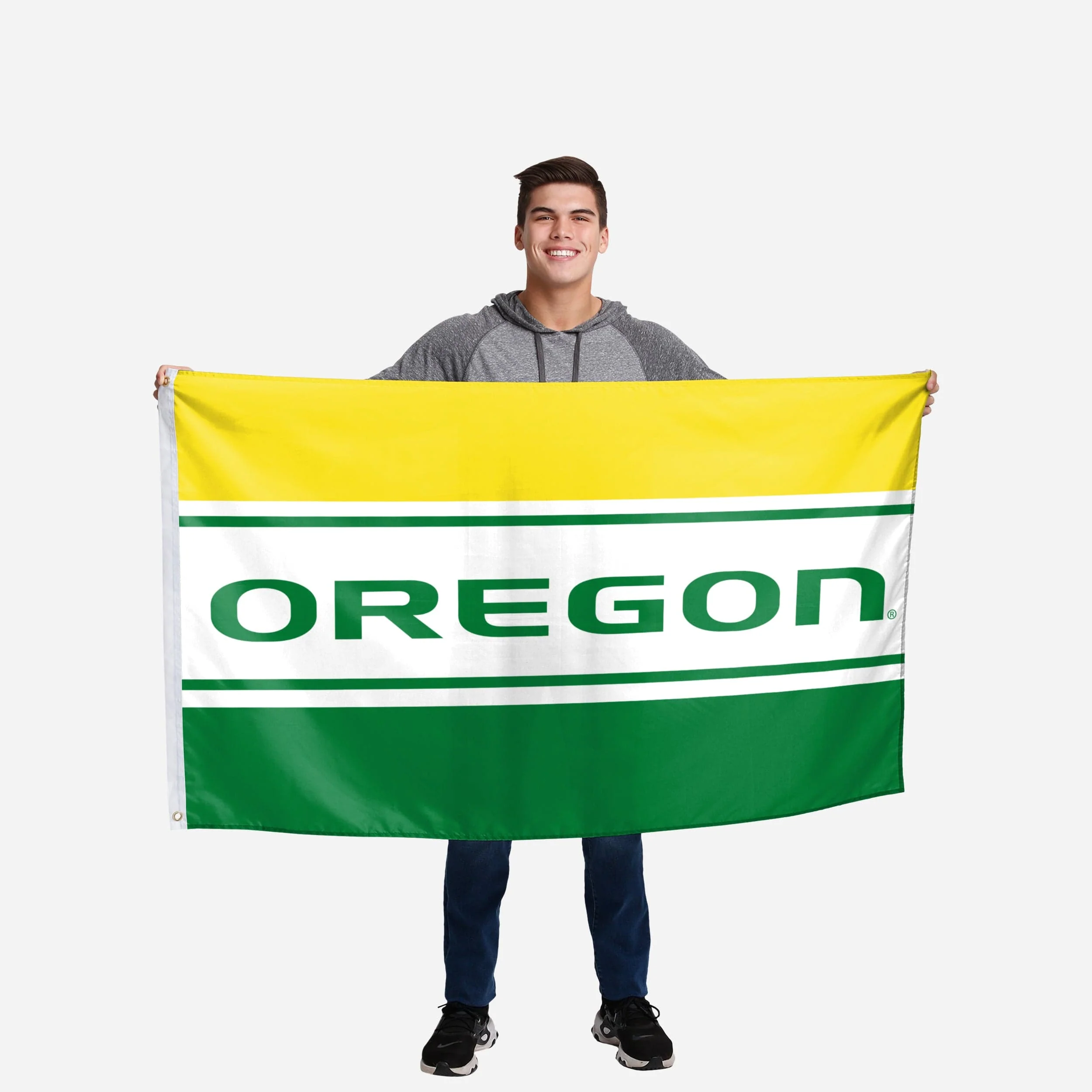 Oregon Ducks Horizontal Flag - Image 2