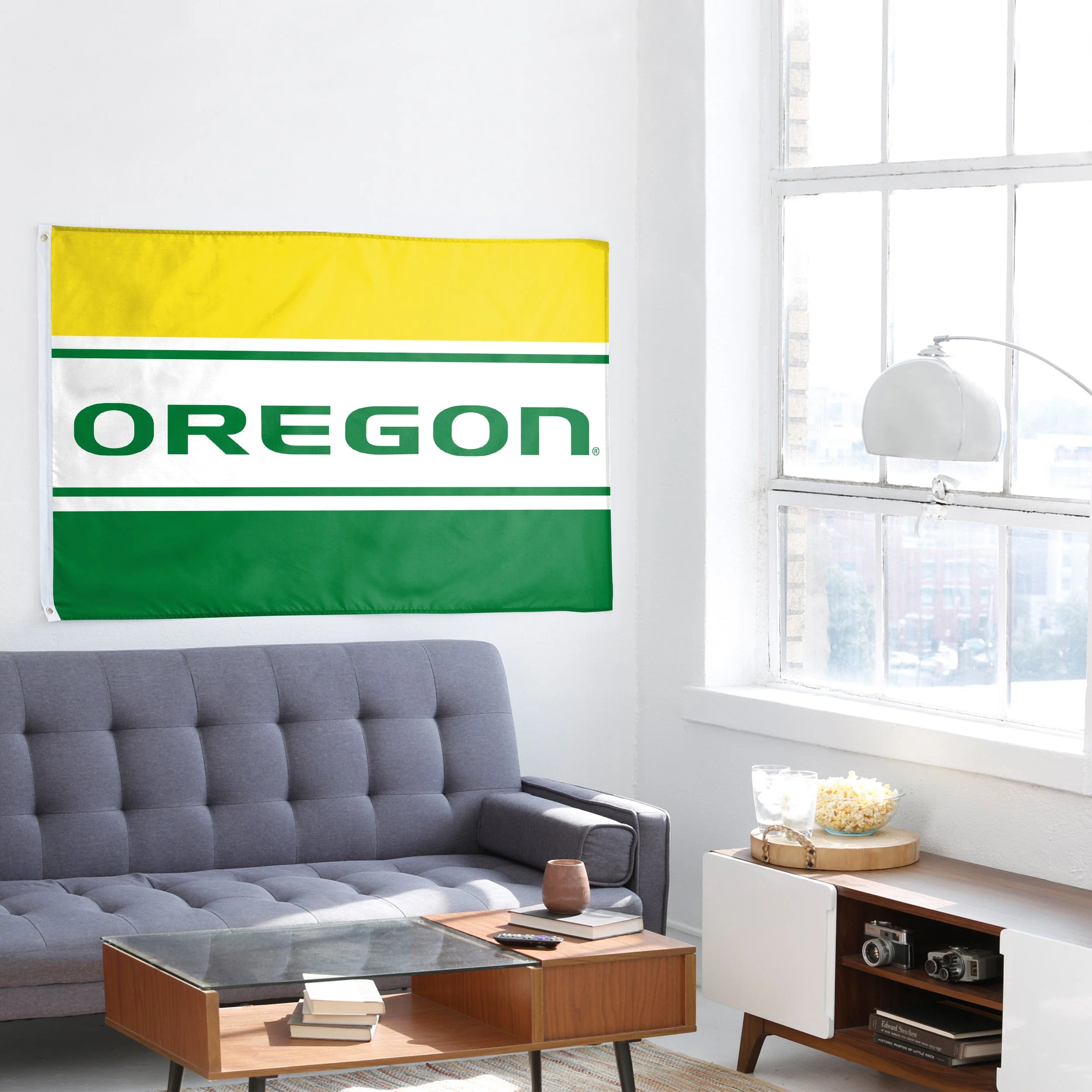 Oregon Ducks Horizontal Flag - Image 5