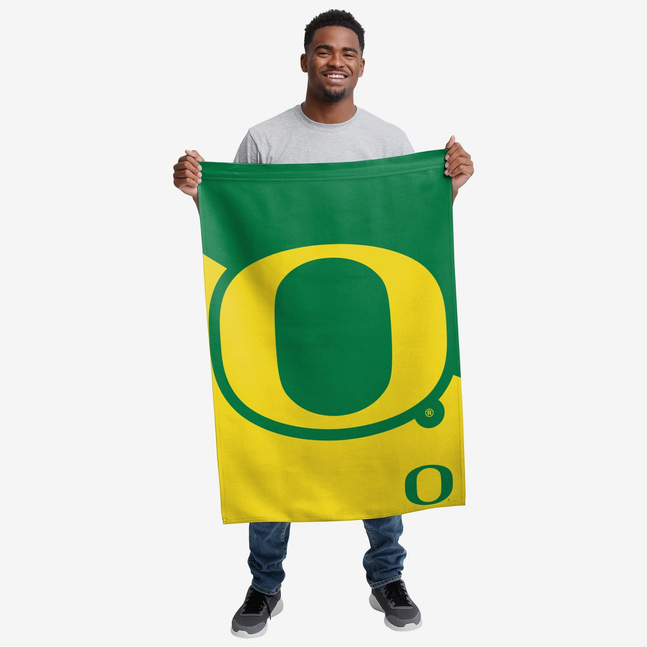 Oregon Ducks Vertical Flag - Image 2