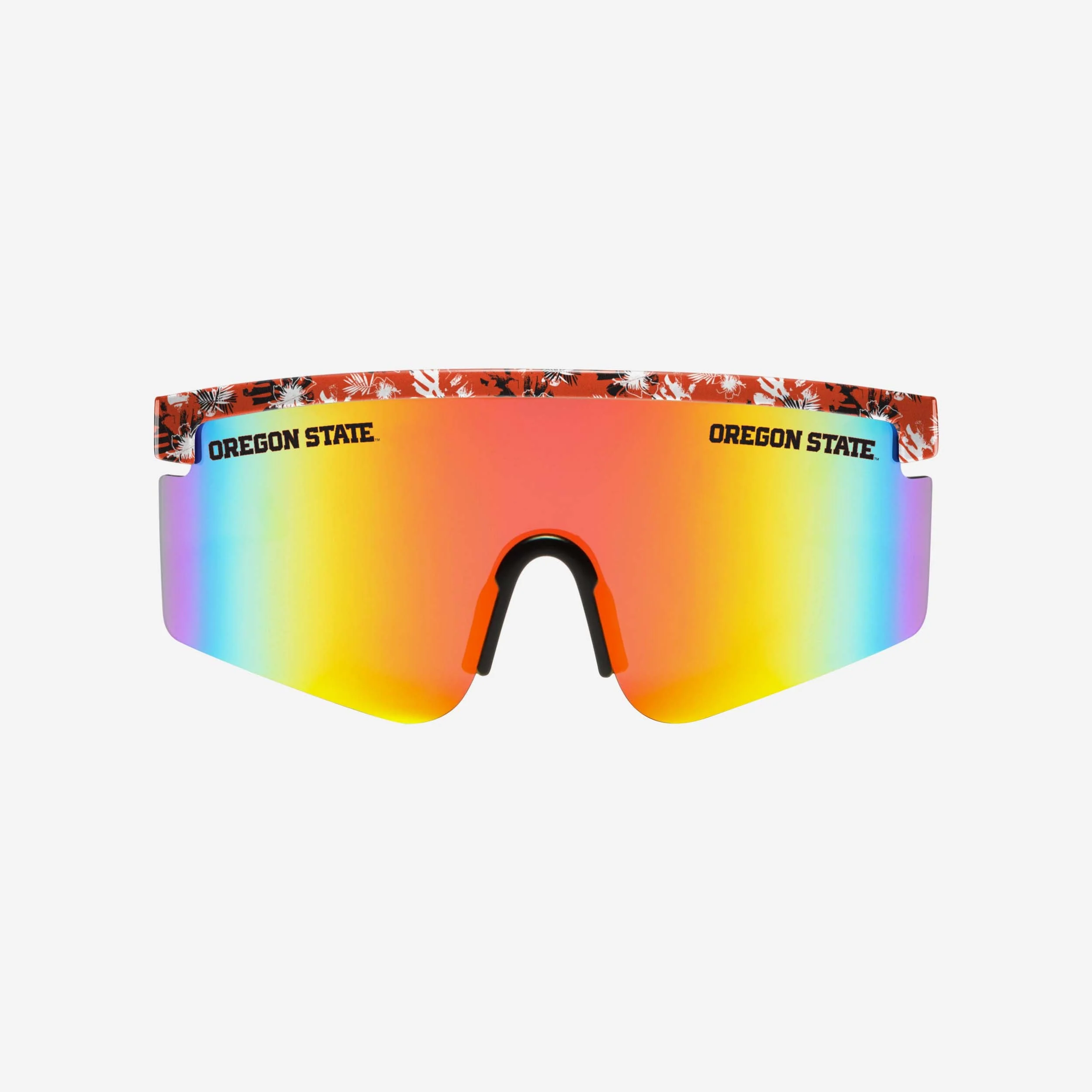 Oregon State Beavers Floral Large Frame Sunglasses - Image 2
