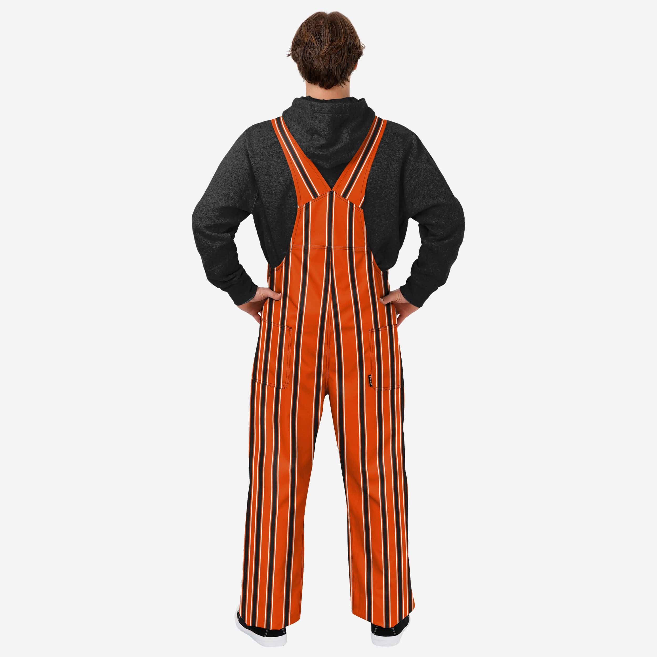 Oregon State Beavers Mens Sideline Spirit Bib Overalls - Image 2