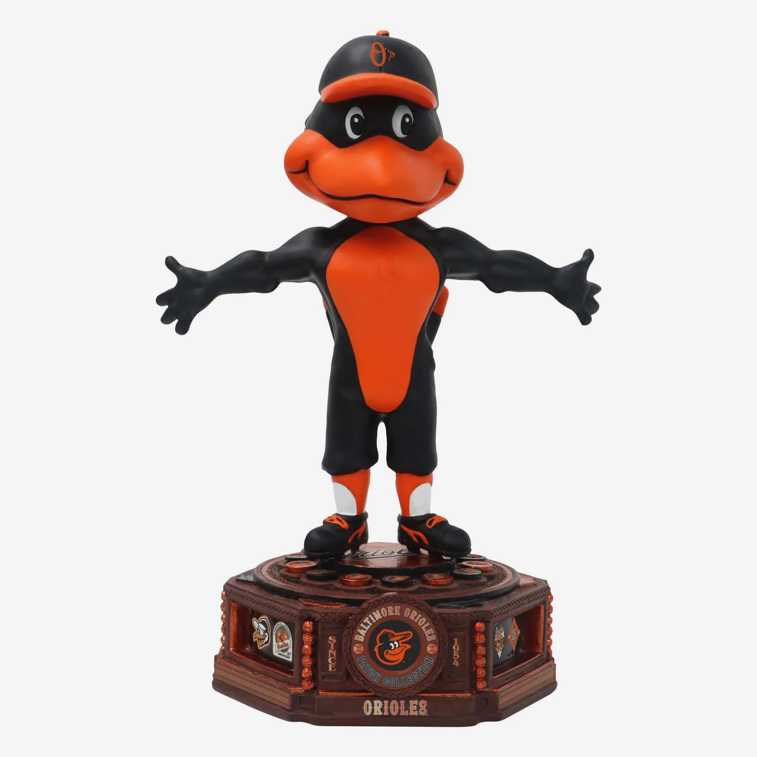 Oriole Bird Baltimore Orioles Patch Collection Mascot Bobblehead