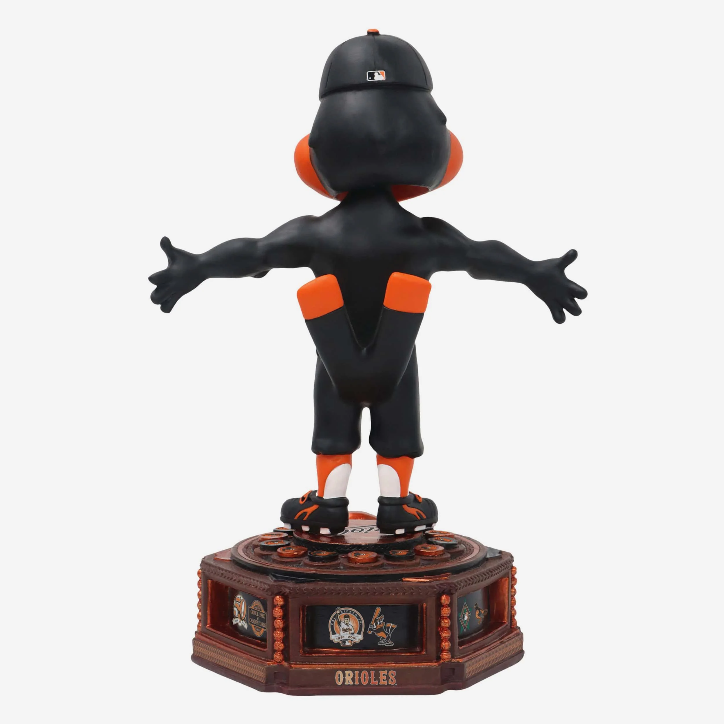 Oriole Bird Baltimore Orioles Patch Collection Mascot Bobblehead - Image 5