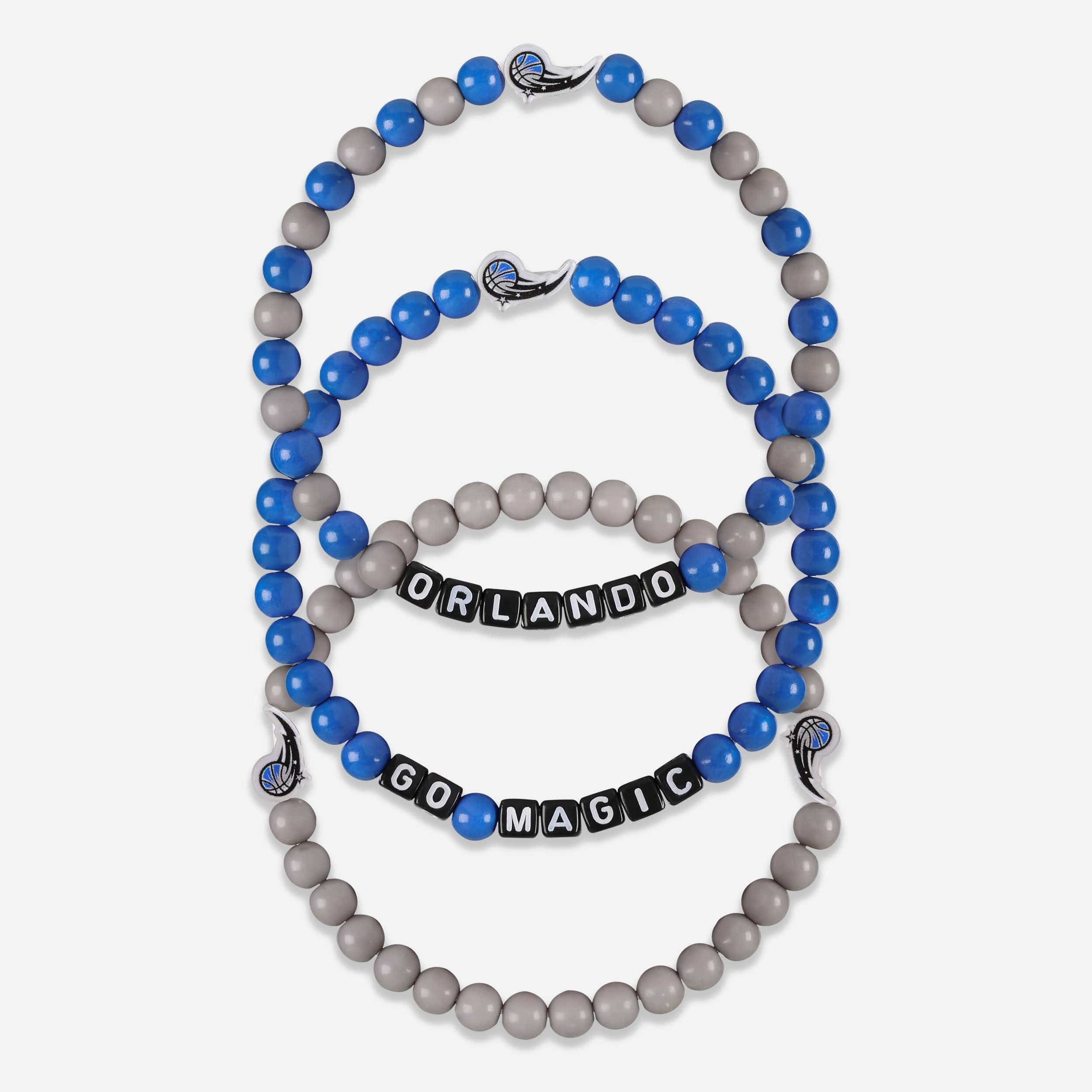 Orlando Magic 3 Pack Beaded Friendship Bracelet
