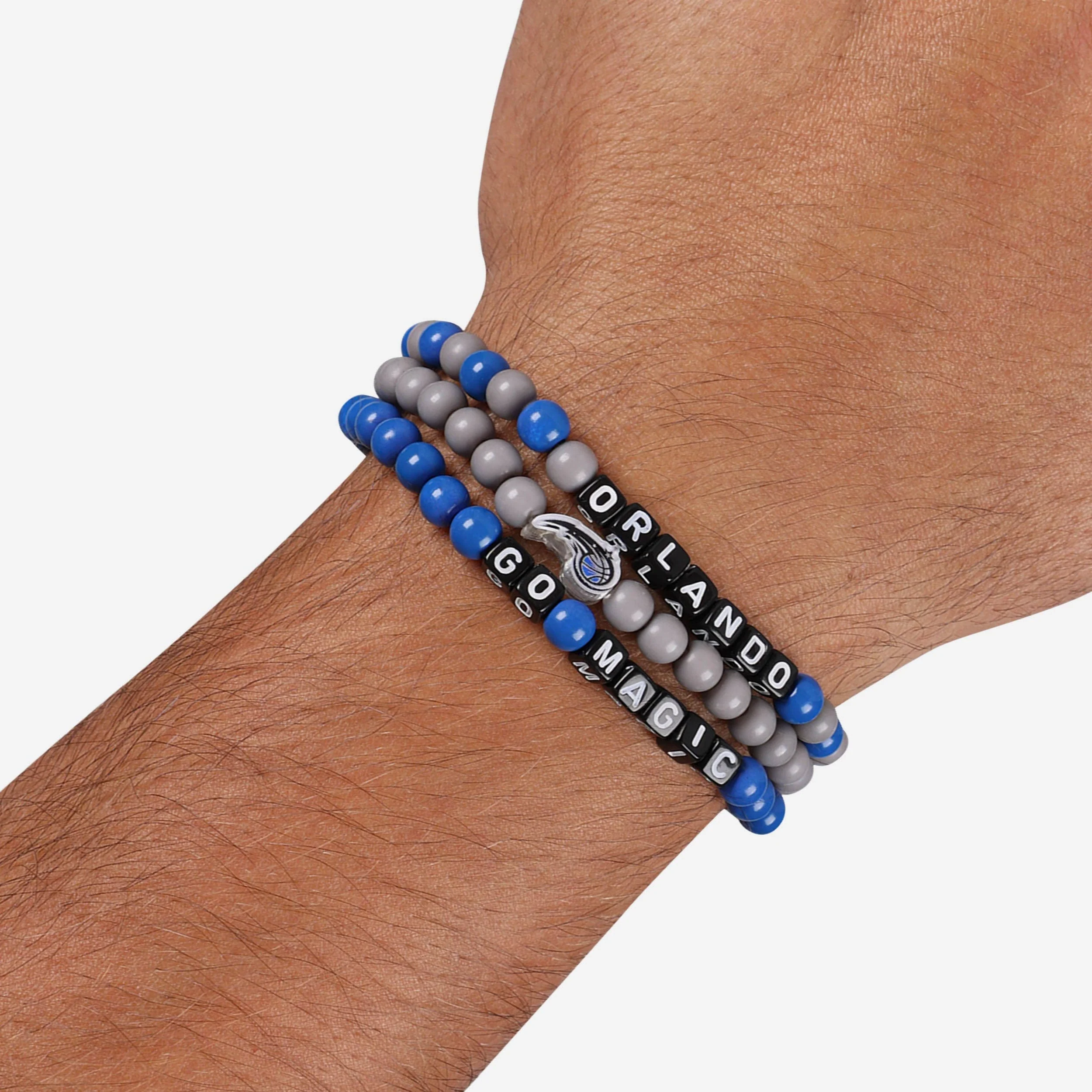 Orlando Magic 3 Pack Beaded Friendship Bracelet - Image 4