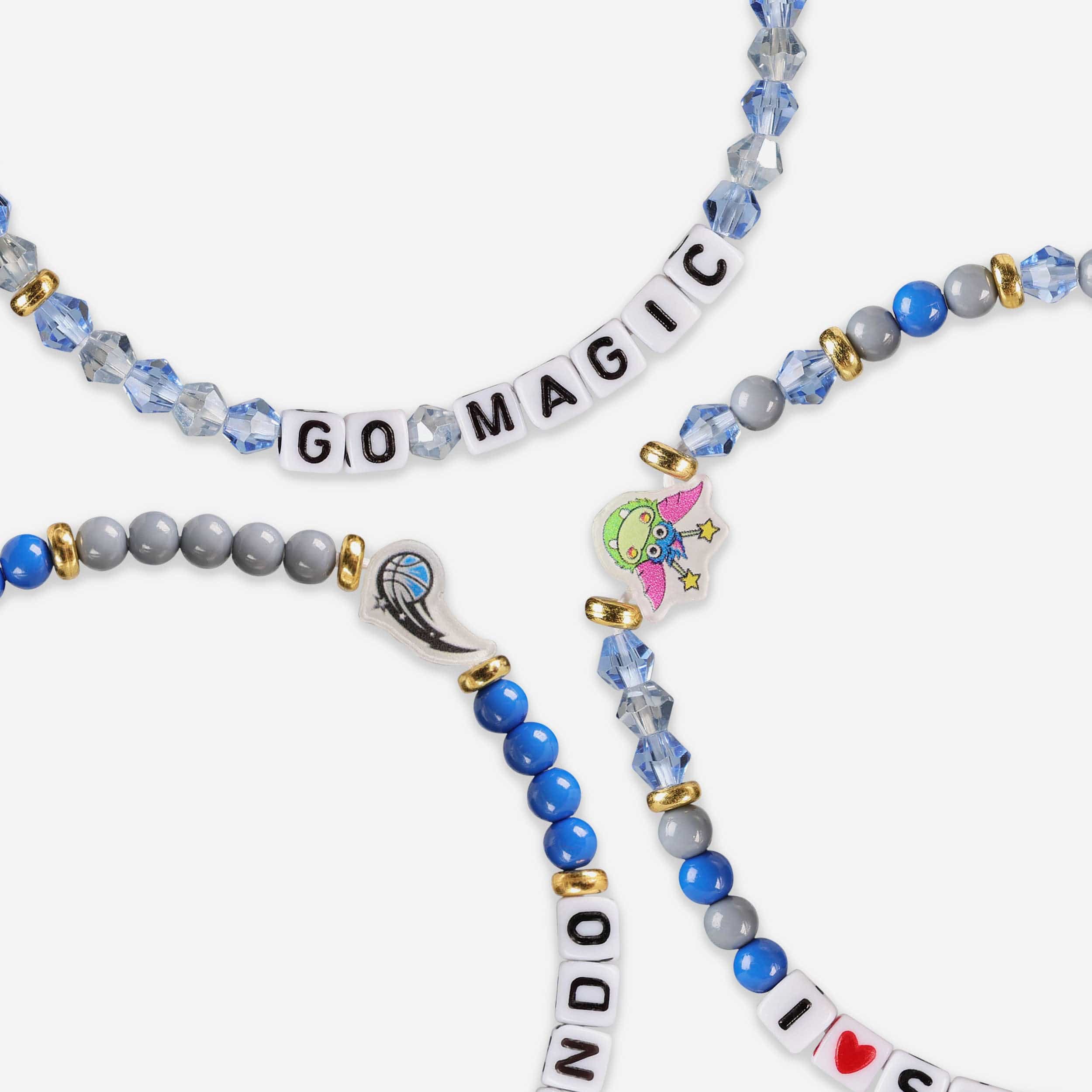 Orlando Magic 3 Pack Friendship Bracelet - Image 2