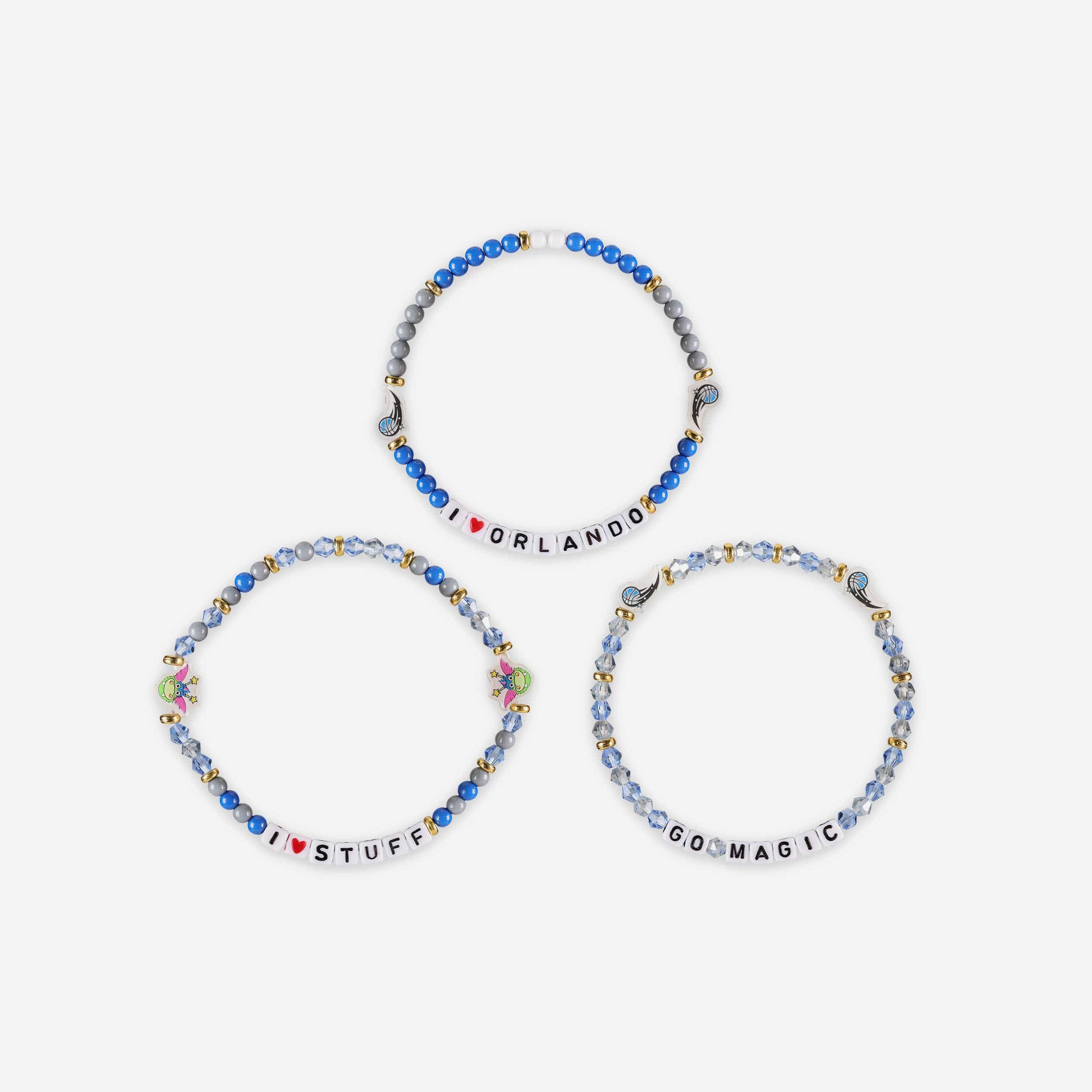 Orlando Magic 3 Pack Friendship Bracelet - Image 3