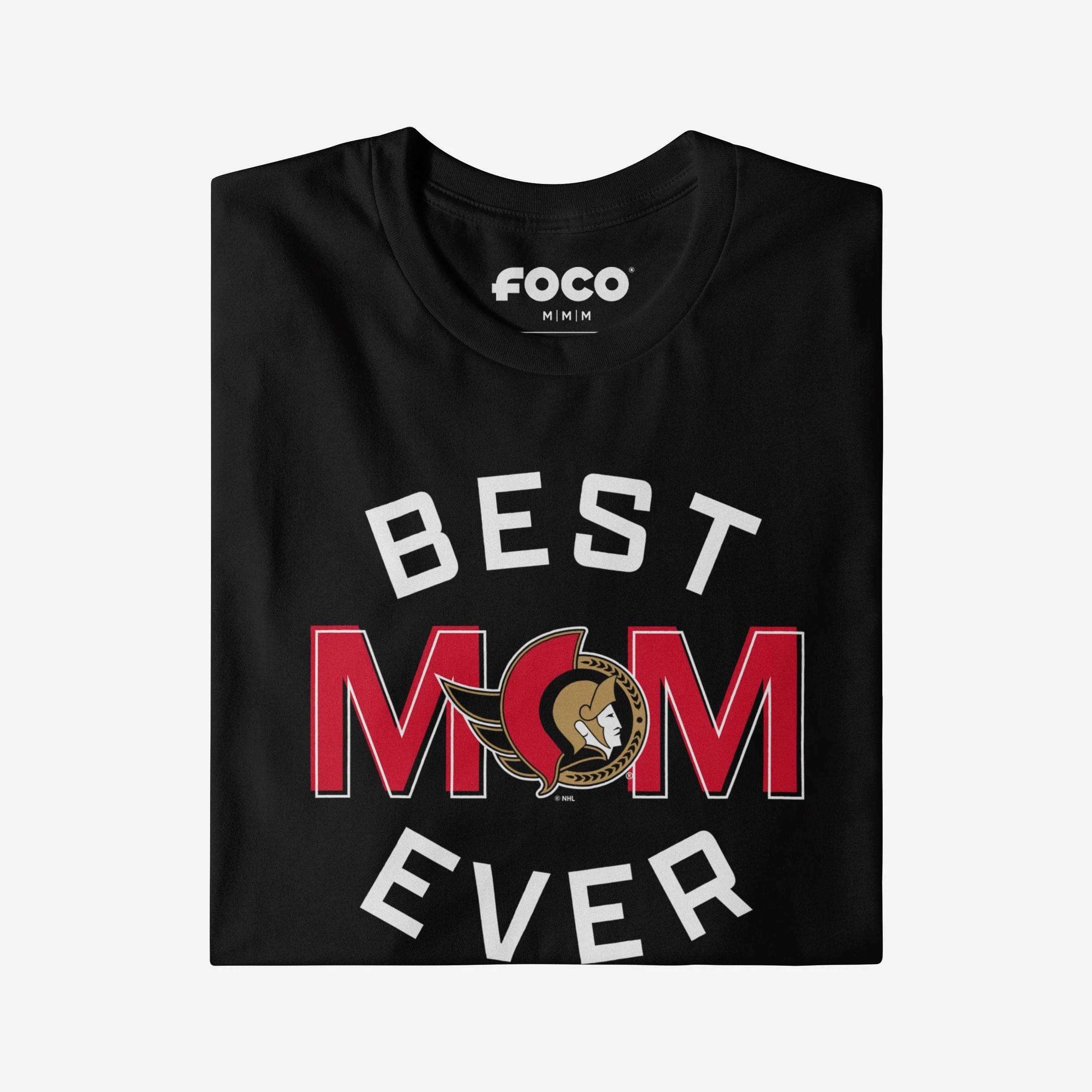 Ottawa Senators Best Mom Ever Arched T-Shirt - Image 3