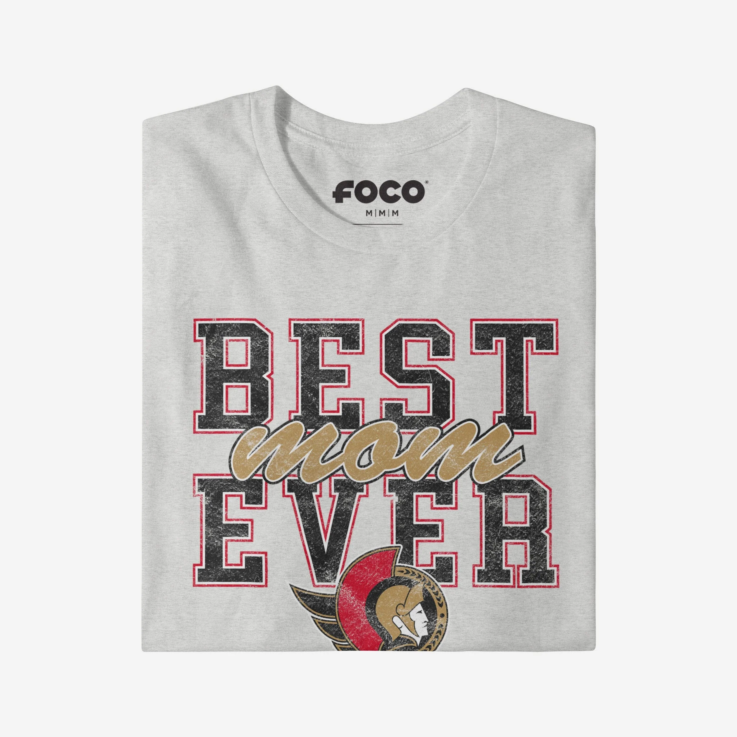 Ottawa Senators Best Mom Ever Stacked T-Shirt - Image 3