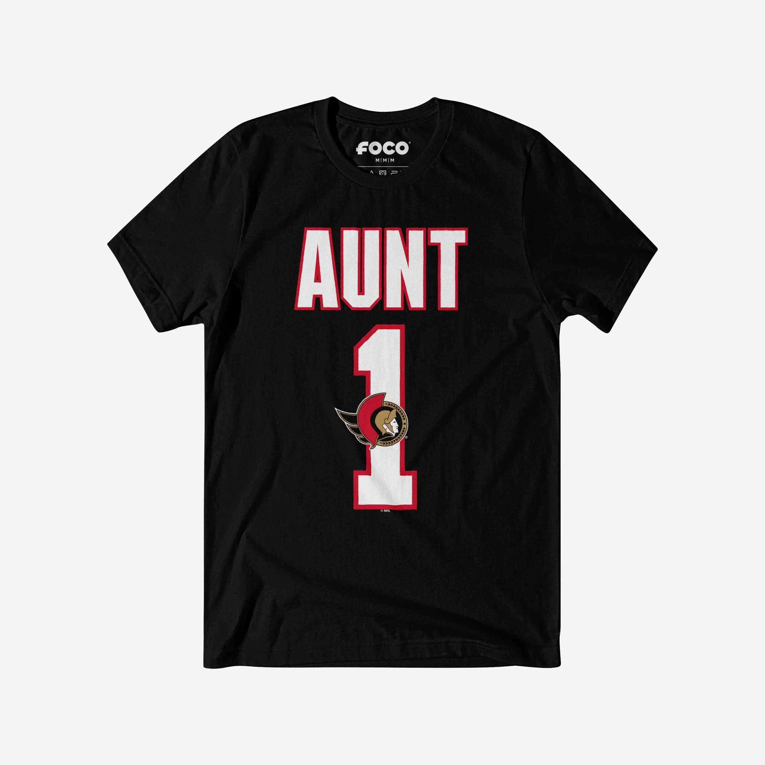 Ottawa Senators Number 1 Aunt T-Shirt