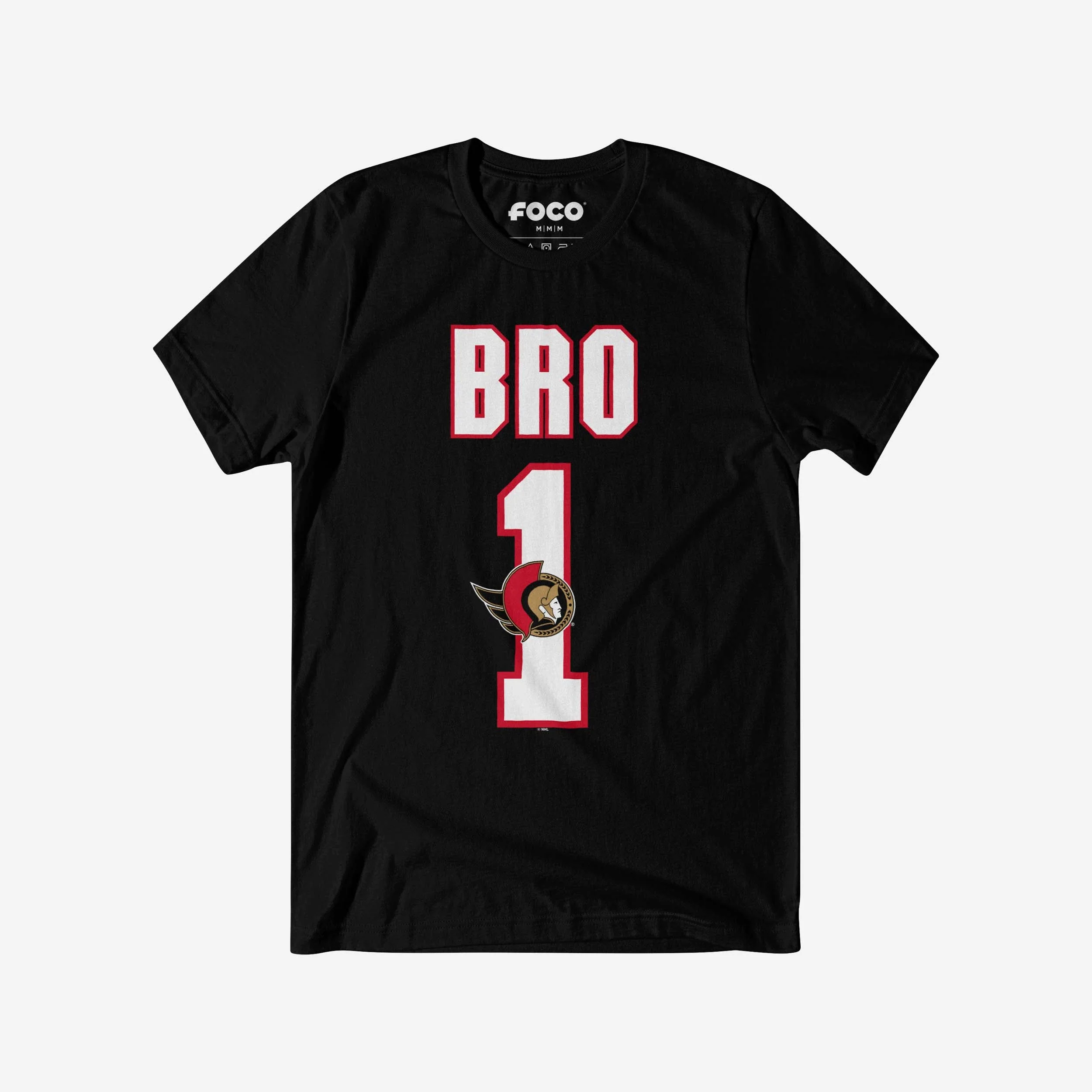 Ottawa Senators Number 1 Bro T-Shirt