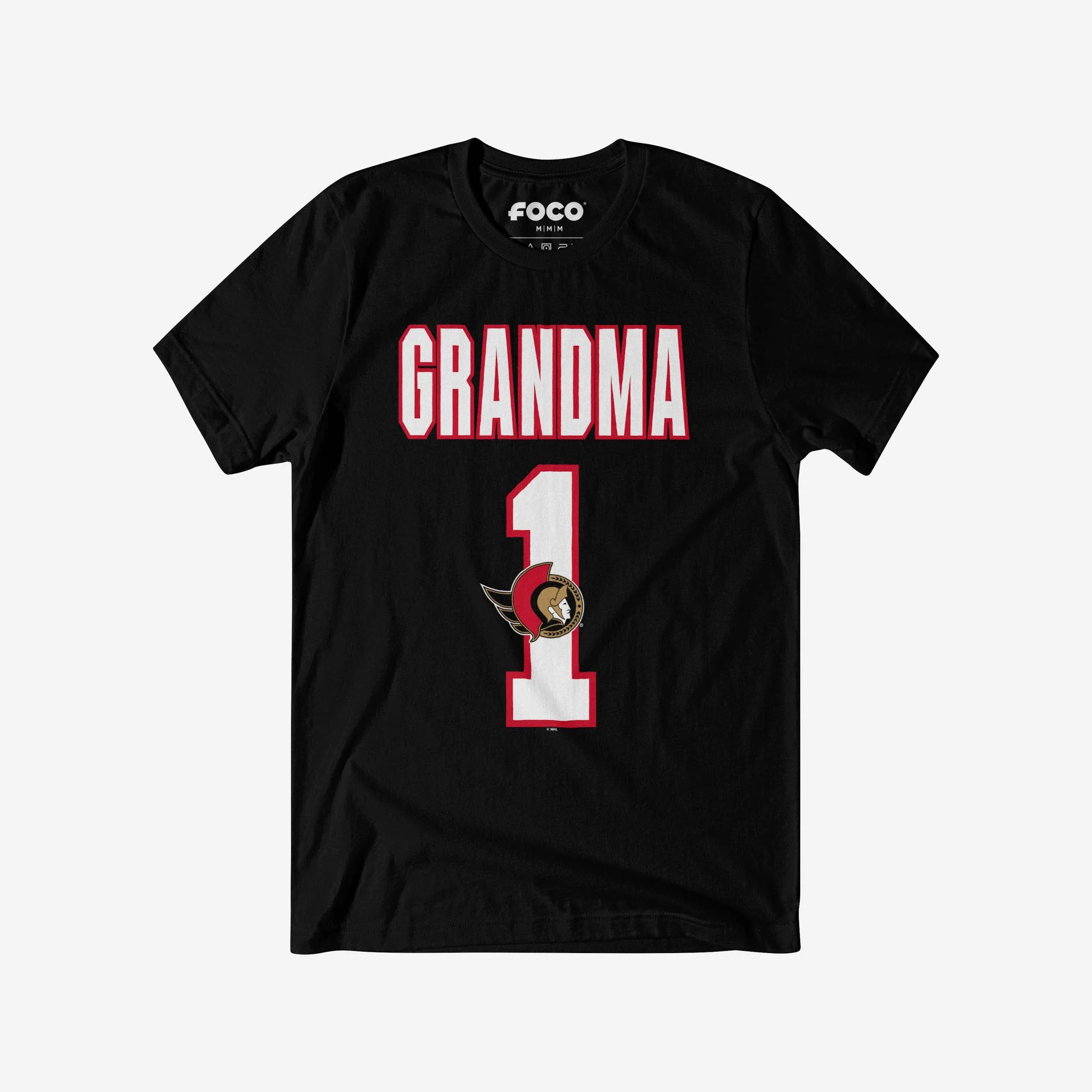 Ottawa Senators Number 1 Grandma T-Shirt