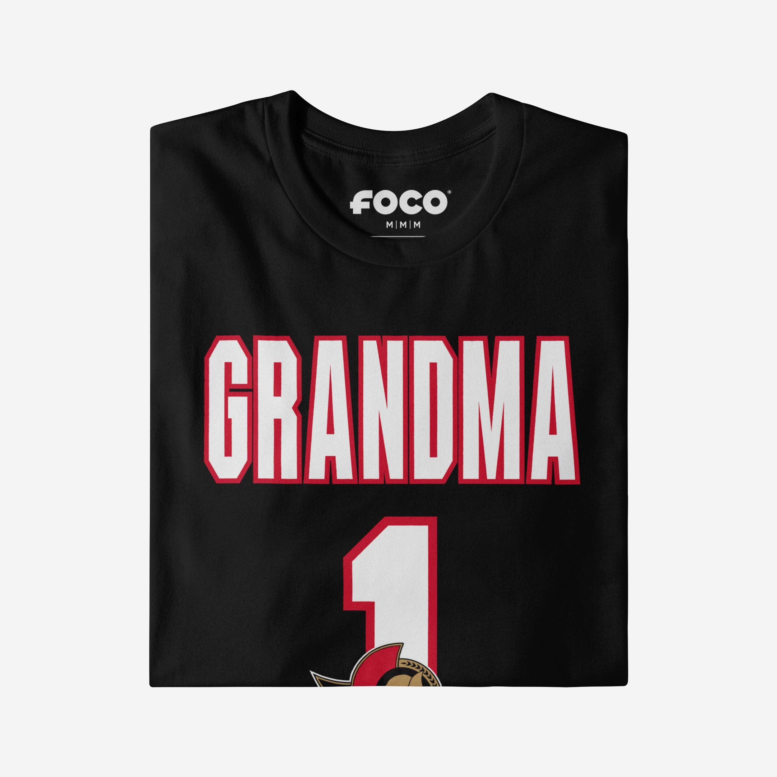 Ottawa Senators Number 1 Grandma T-Shirt - Image 3