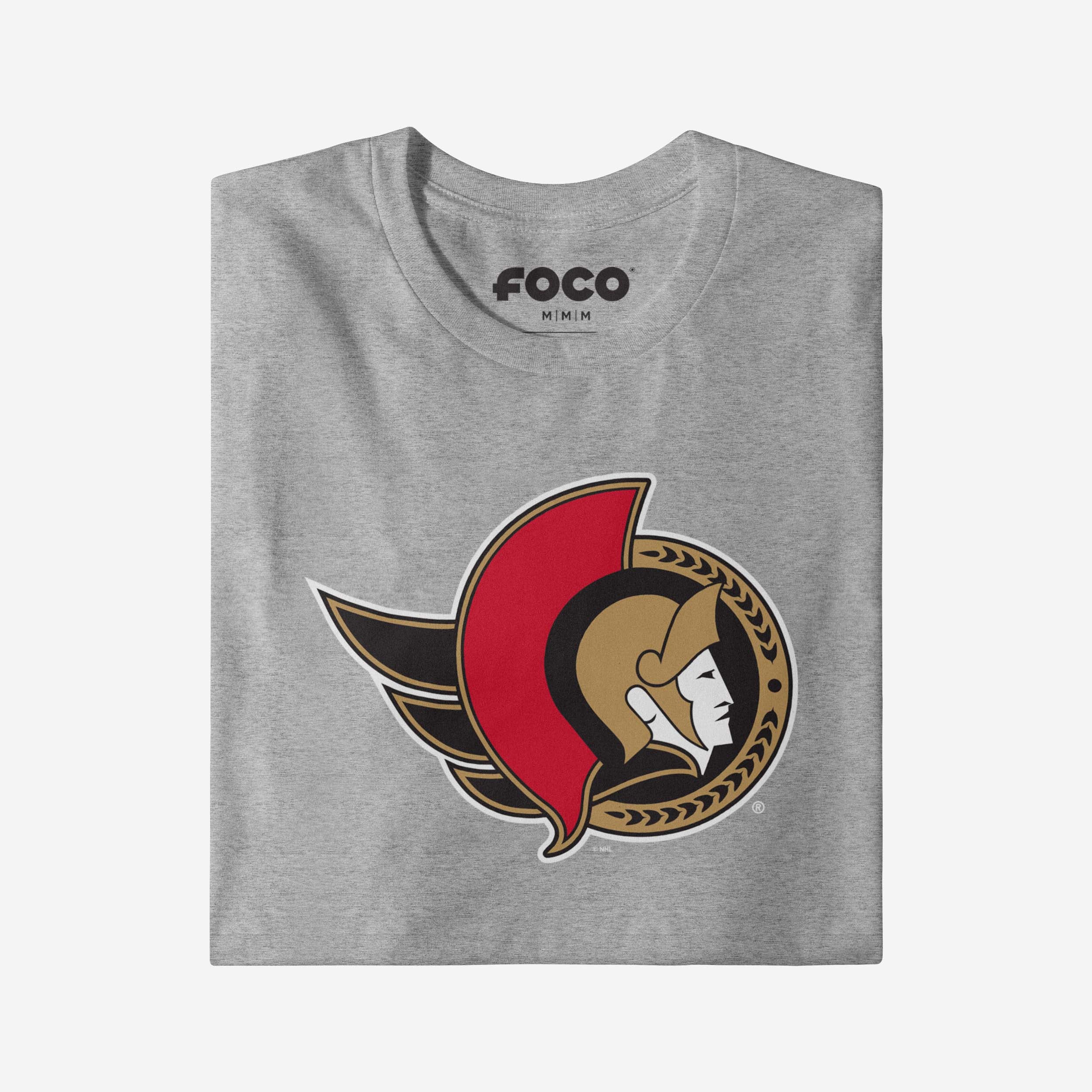 Ottawa Senators Primary Logo Long Sleeve T-Shirt - Image 6