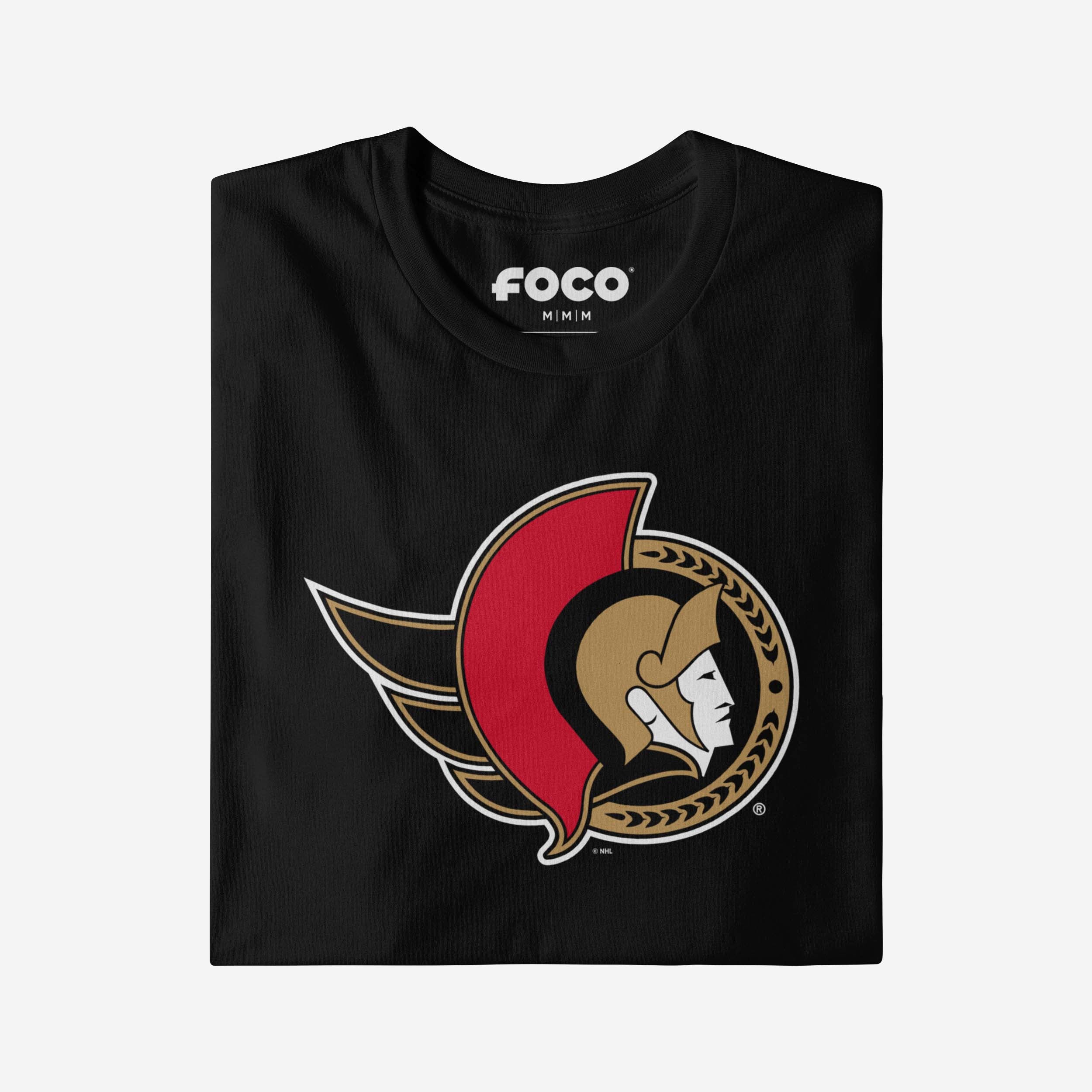 Ottawa Senators Primary Logo Long Sleeve T-Shirt - Image 9