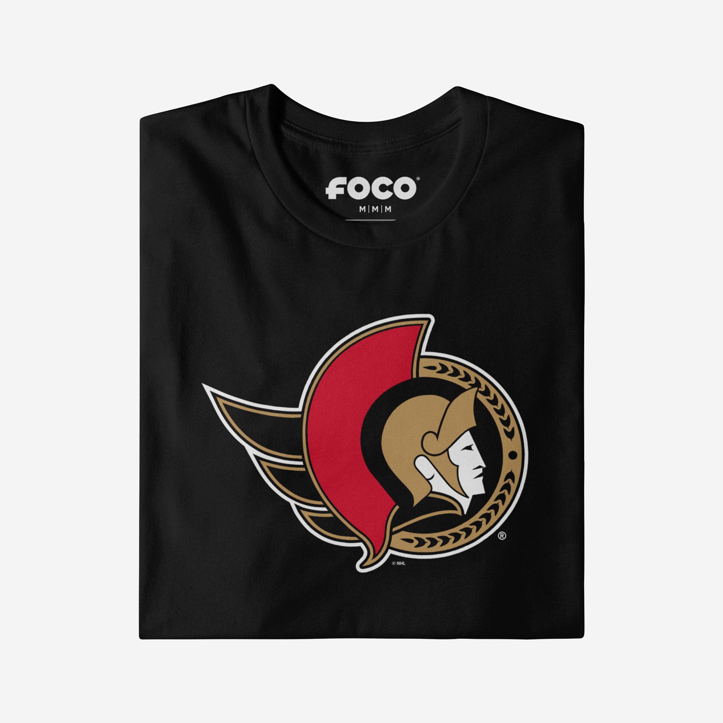 Ottawa Senators Primary Logo T-Shirt - Image 9