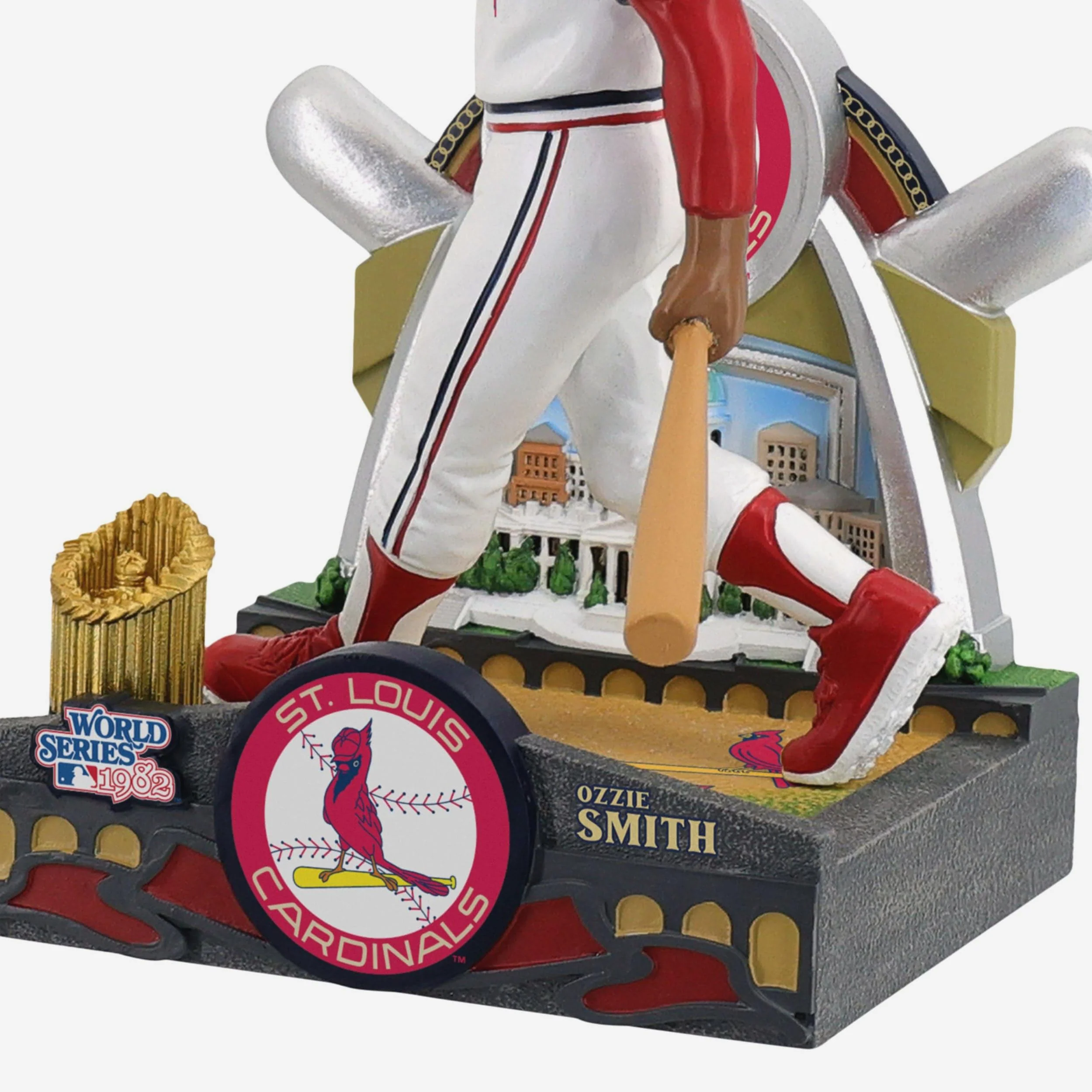 Ozzie Smith St Louis Cardinals 1982 World Series Champions Bobblehead - Image 3