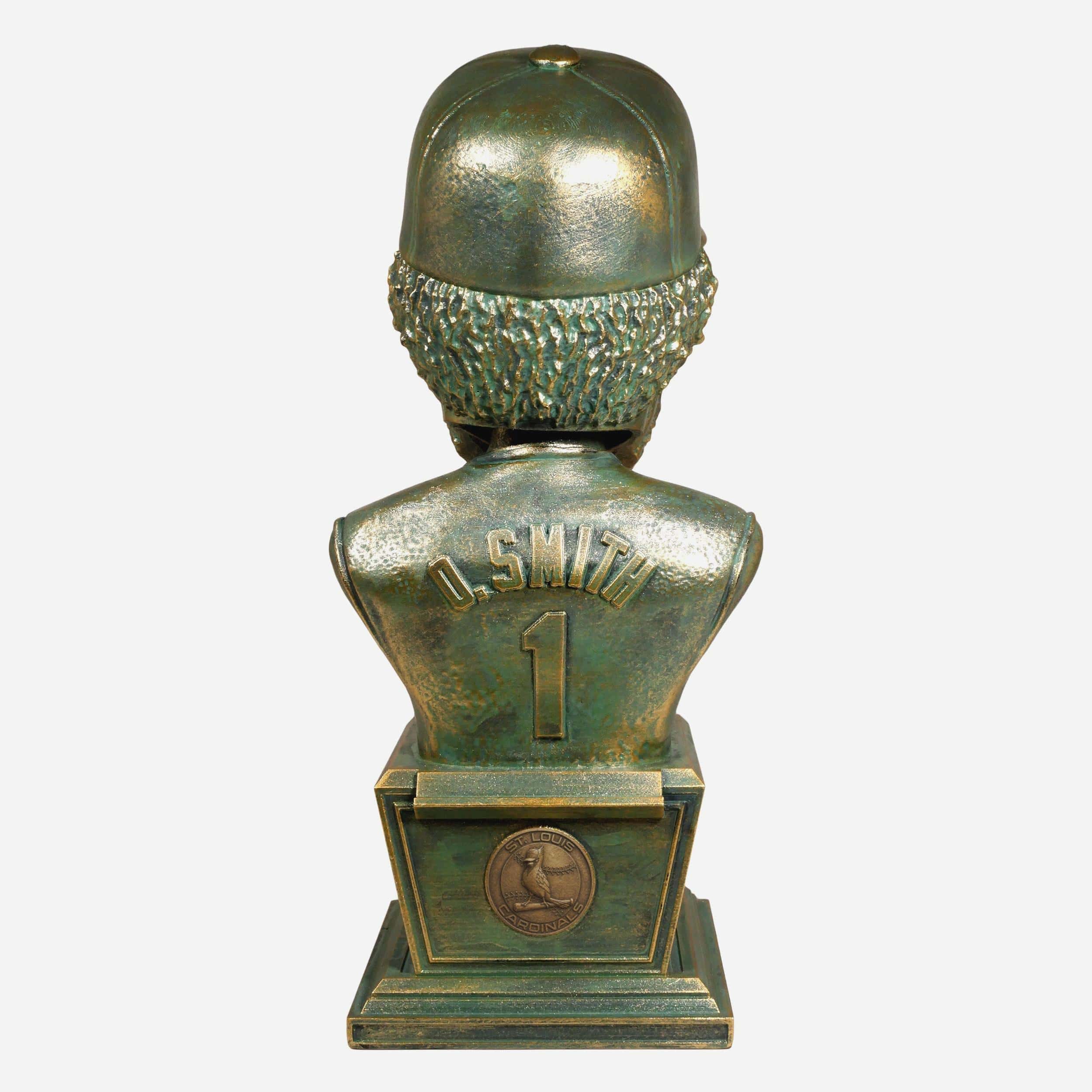 Ozzie Smith St Louis Cardinals Bronze Patina Bust Bobblehead - Image 7