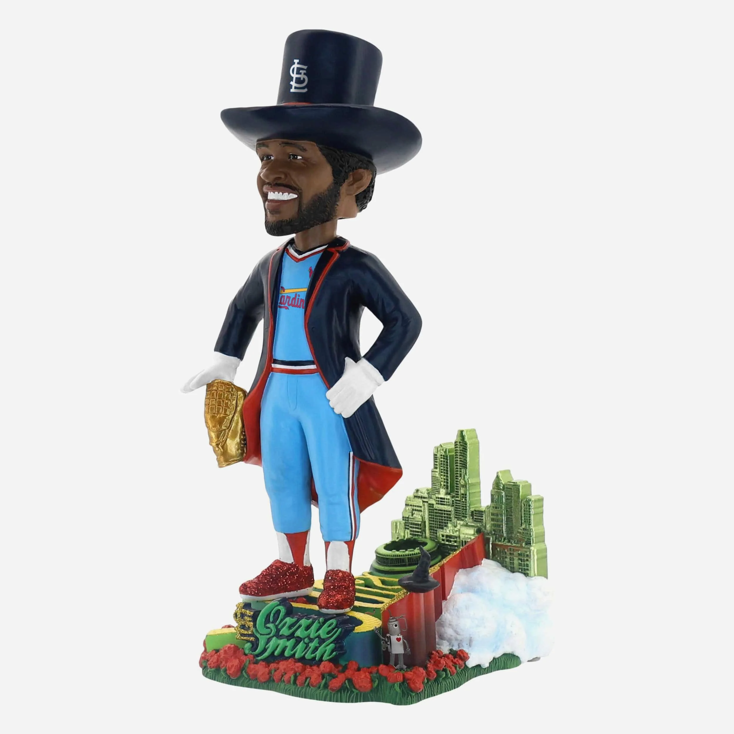 Ozzie Smith St Louis Cardinals Nickname Bobblehead - Image 4
