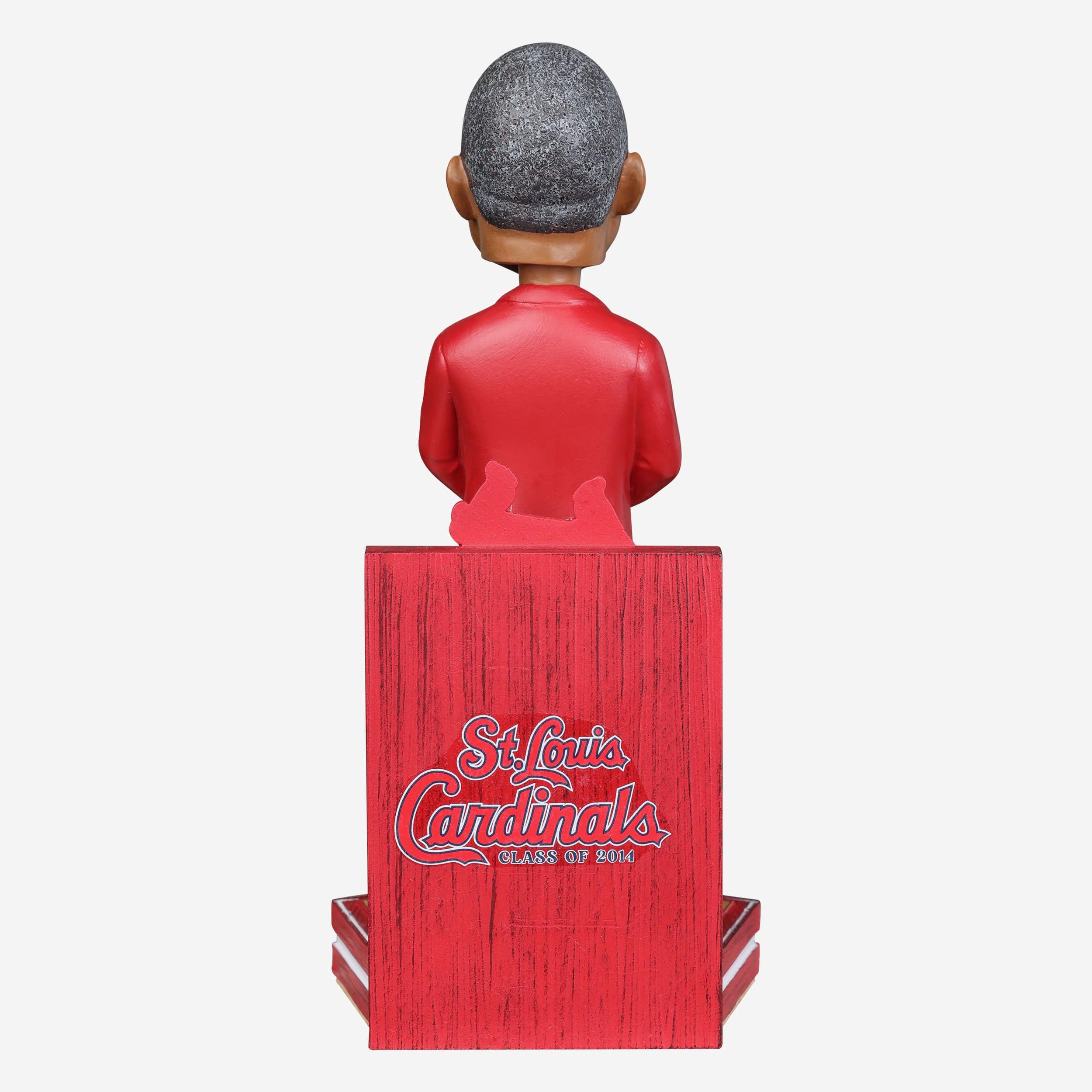 Ozzie Smith St Louis Cardinals Red Jacket Bobblehead - Image 5