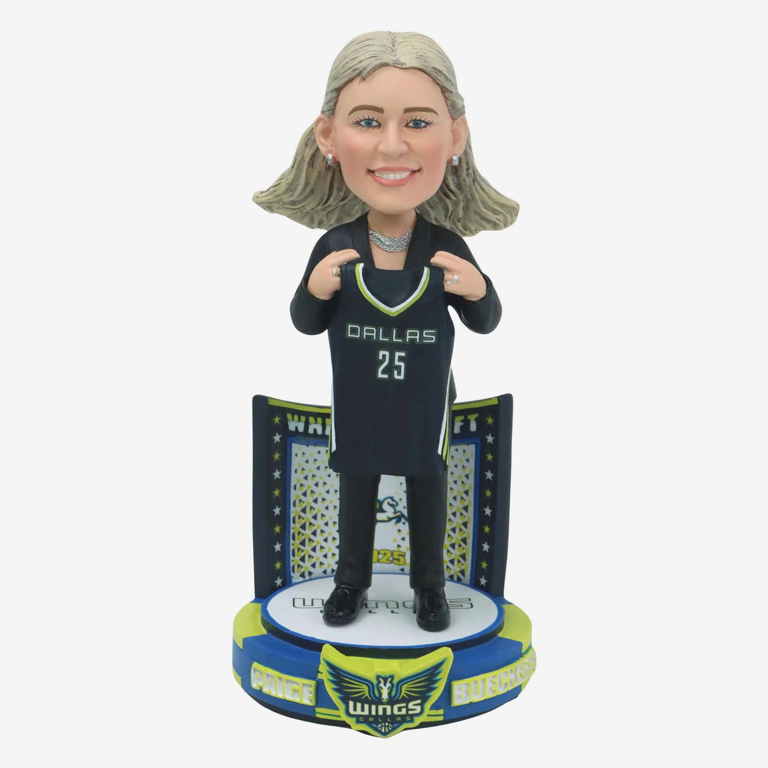 Paige Bueckers Dallas Wings 2025 Draft Pick Bobblehead