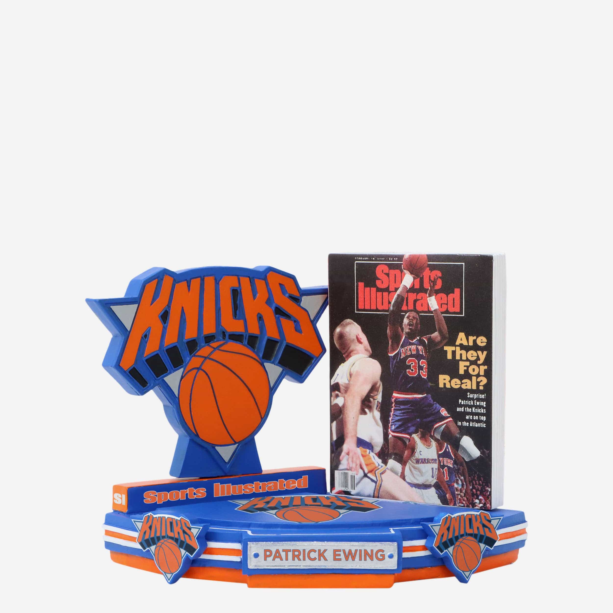 Patrick Ewing New York Knicks Sports Illustrated Cover Bobblehead - Image 4