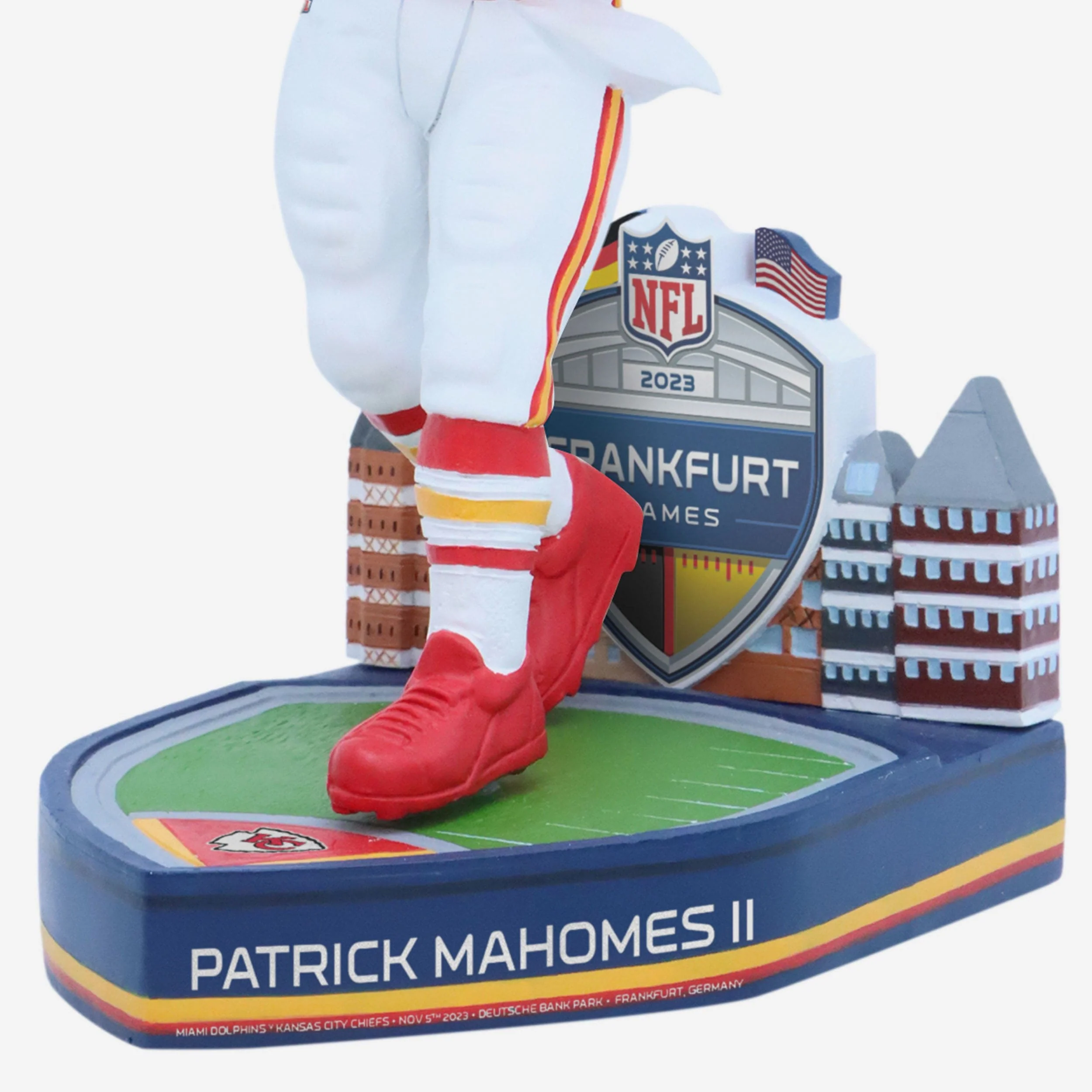 Patrick Mahomes Kansas City Chiefs 2023 International Game Bobblehead - Image 3