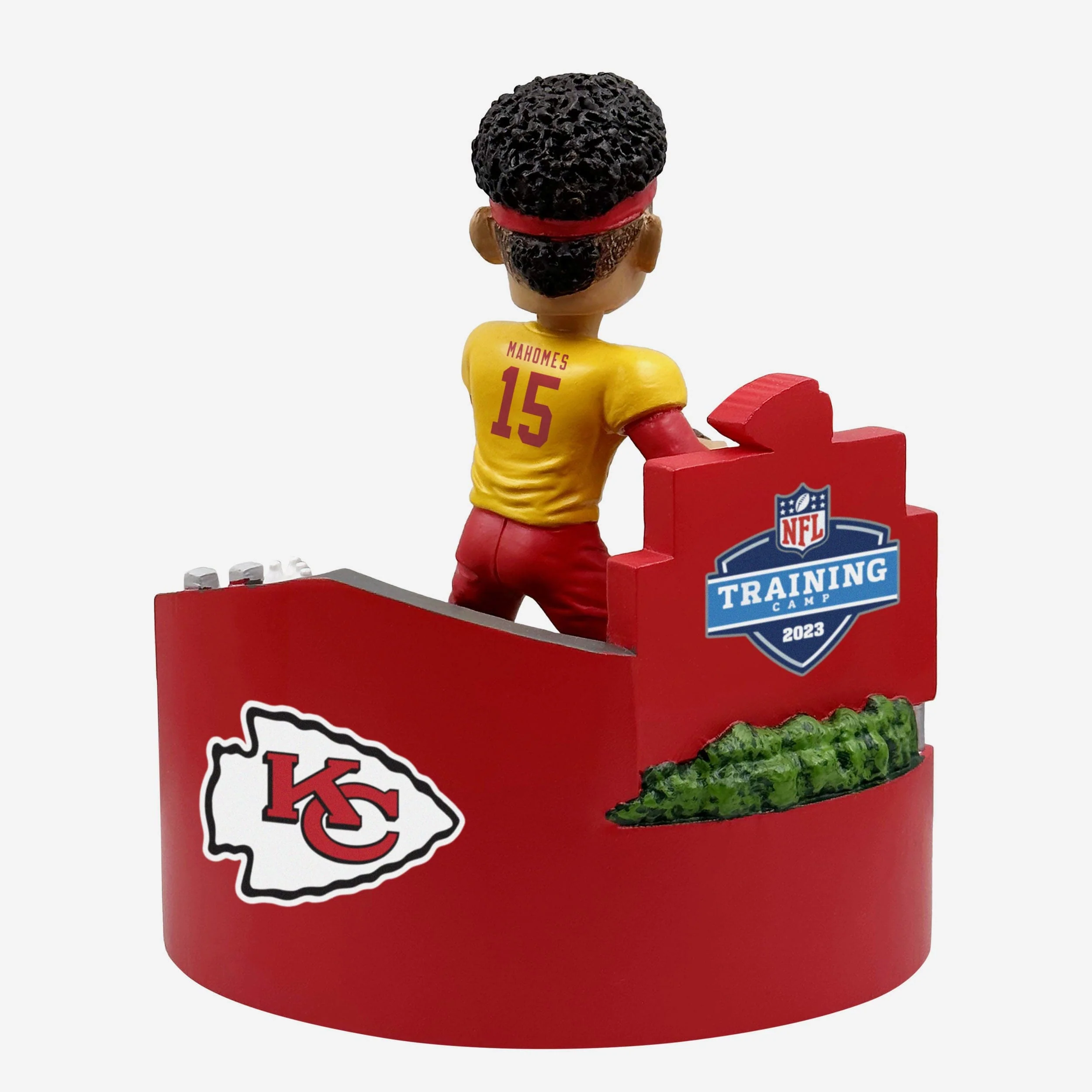 Patrick Mahomes Kansas City Chiefs 2023 Training Camp Mini Bobblehead Scene - Image 5