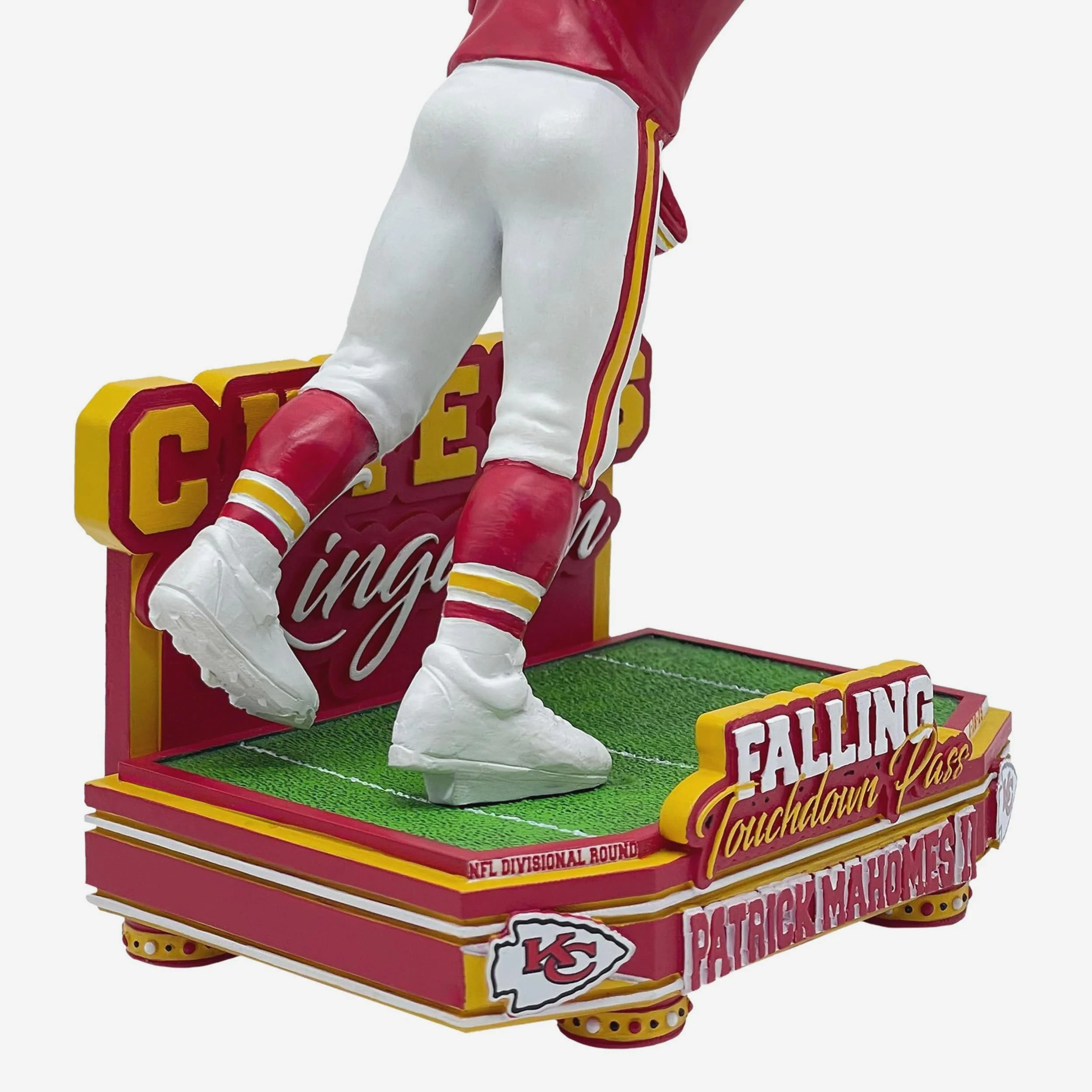 Patrick Mahomes Kansas City Chiefs 2024 NFL Playoffs Falling Touchdown Bobblehead - Image 3