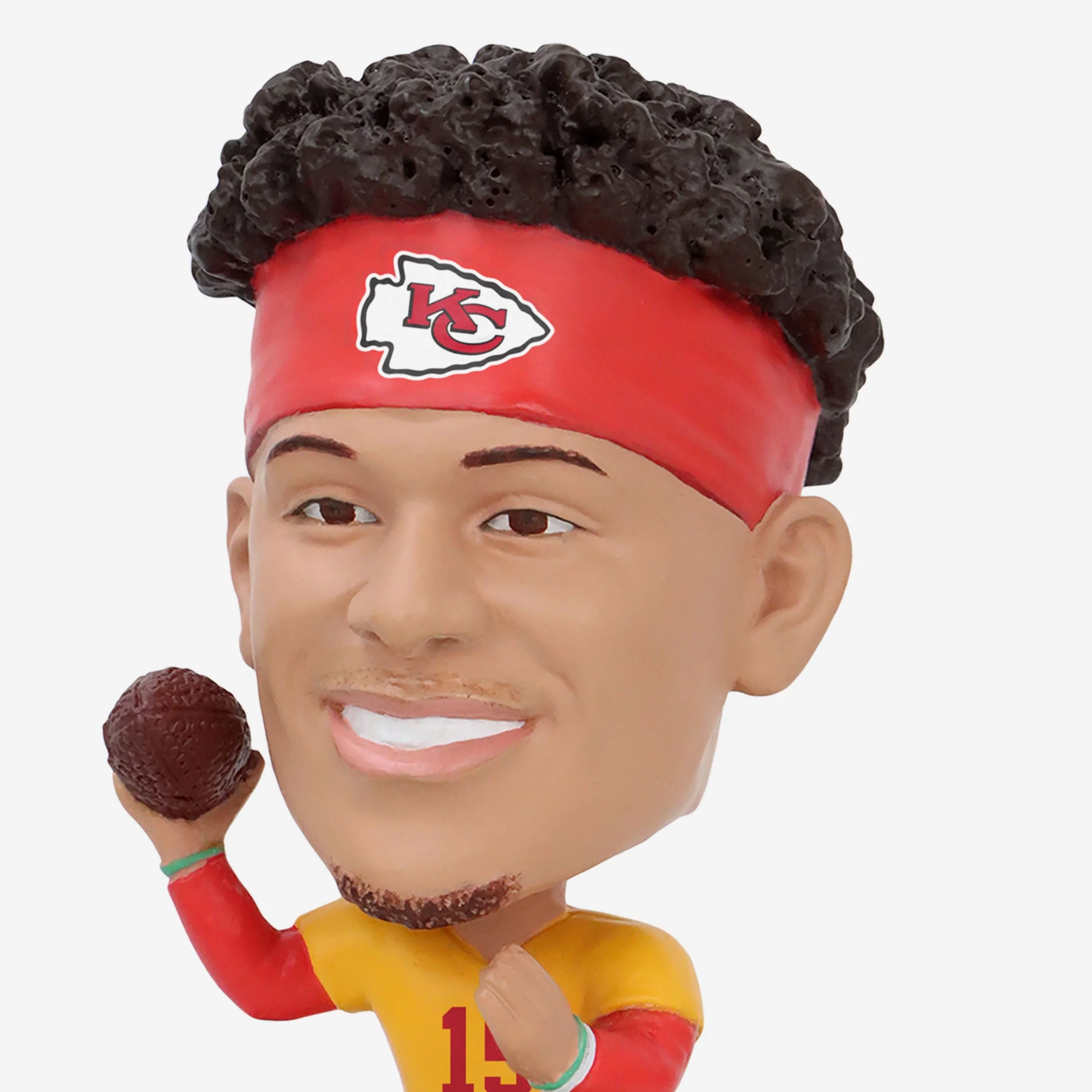Patrick Mahomes Kansas City Chiefs 2024 Training Camp Mini Bighead Bobblehead - Image 2