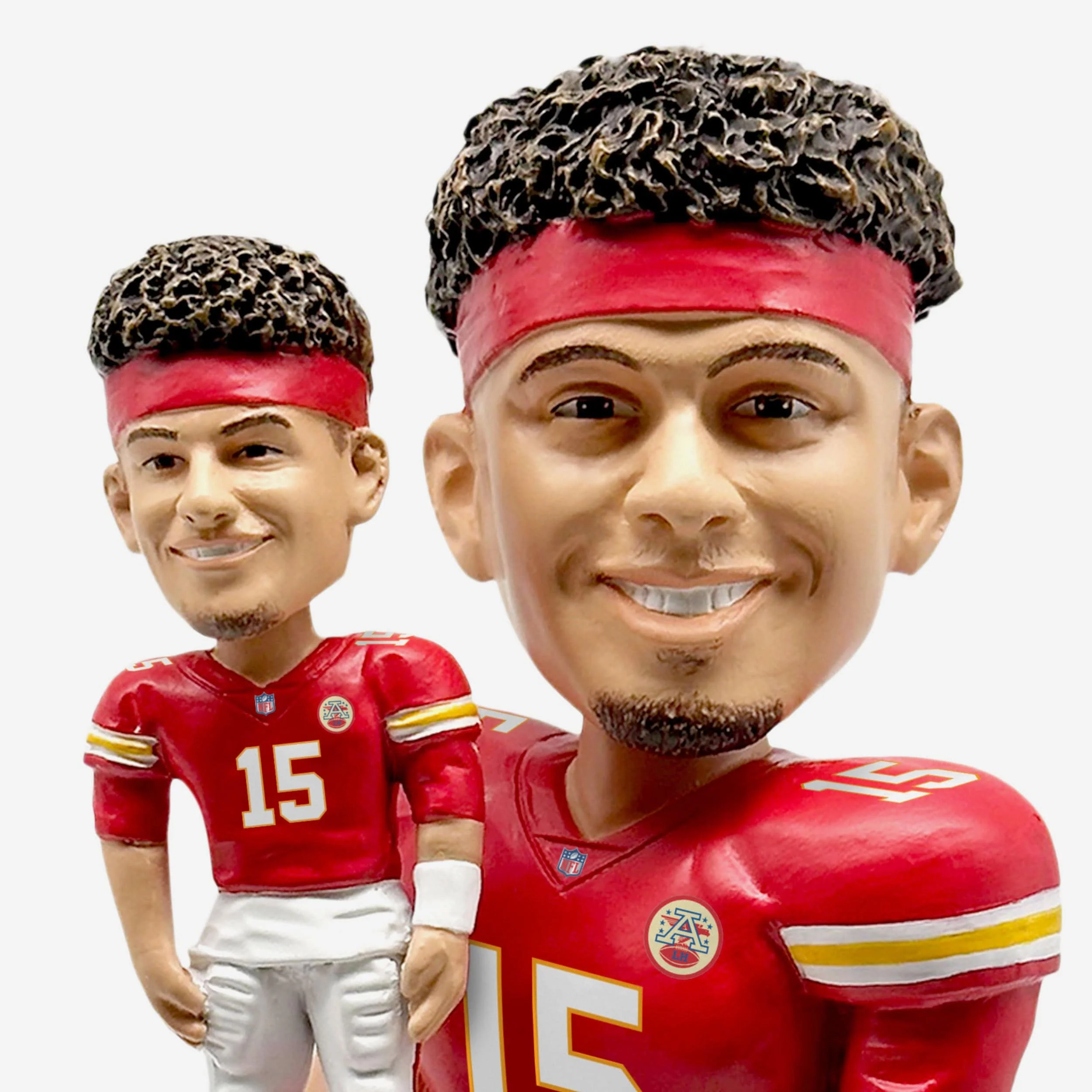 Patrick Mahomes Kansas City Chiefs Bobble Dubblz Bobblehead - Image 2